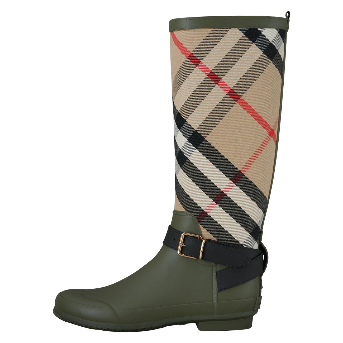 BURBERRY(USED)버버리 8045258 하우스체크 롱부츠#38