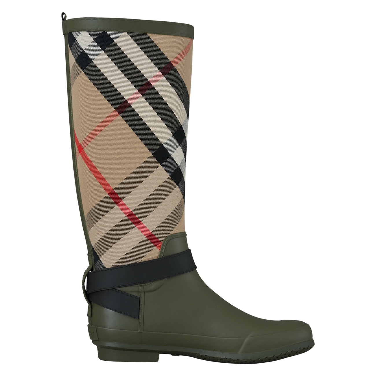BURBERRY(USED)버버리 8045258 하우스체크 롱부츠#38