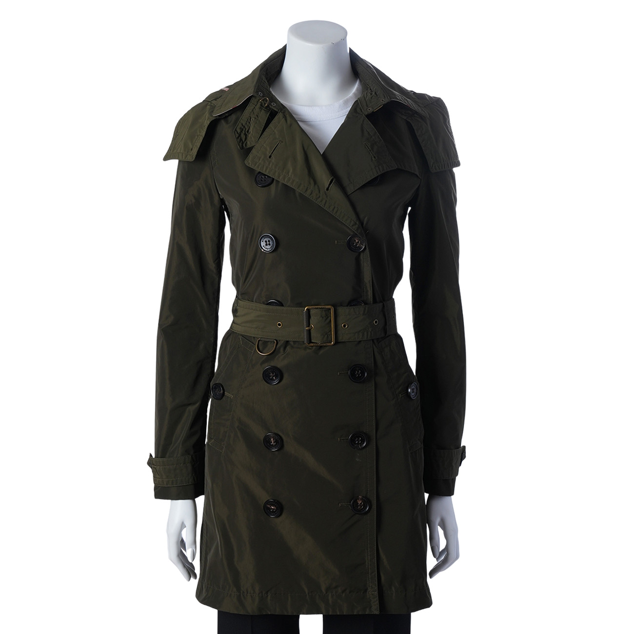 BURBERRY(USED)버버리 여성 나일론 코트 #34