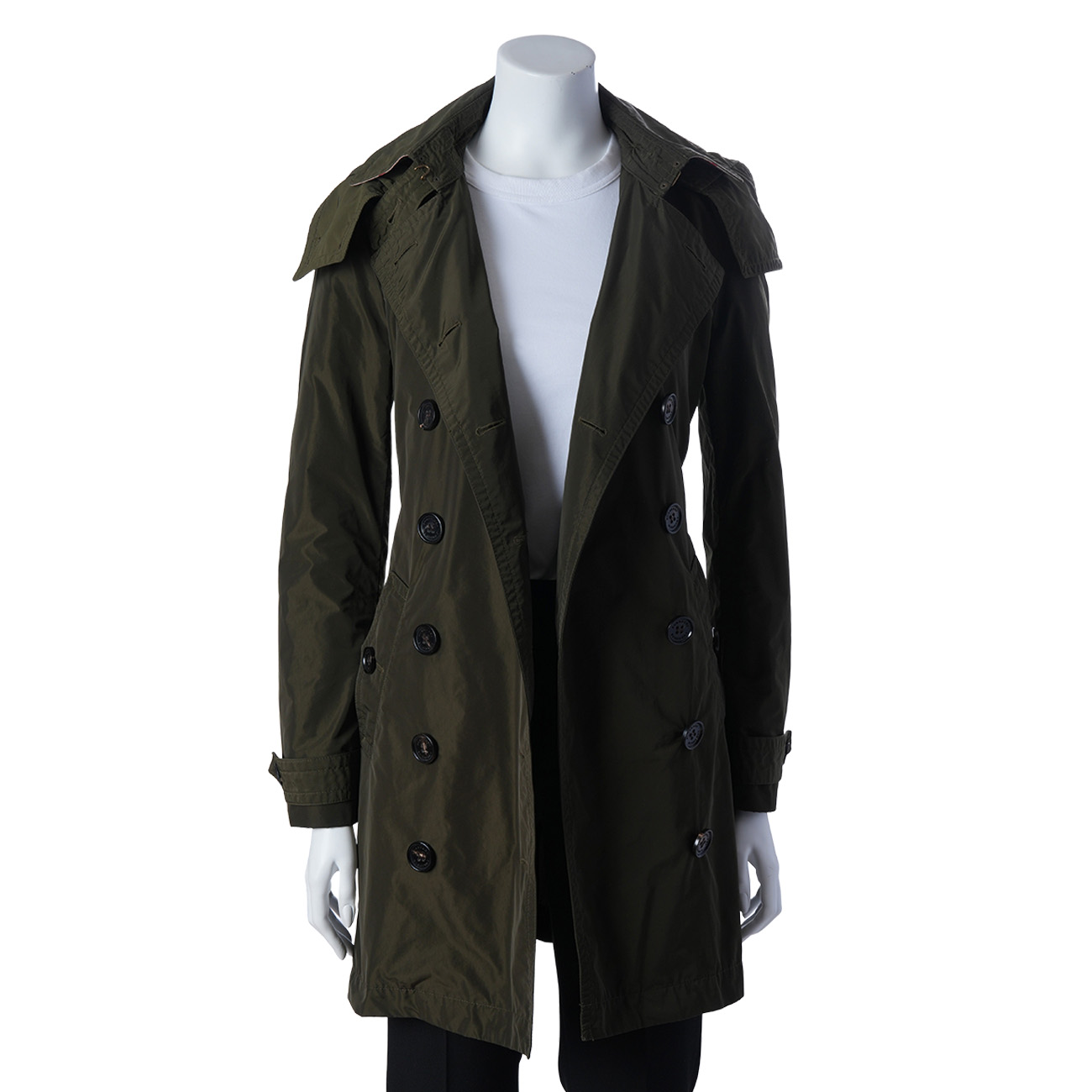 BURBERRY(USED)버버리 여성 나일론 코트 #34