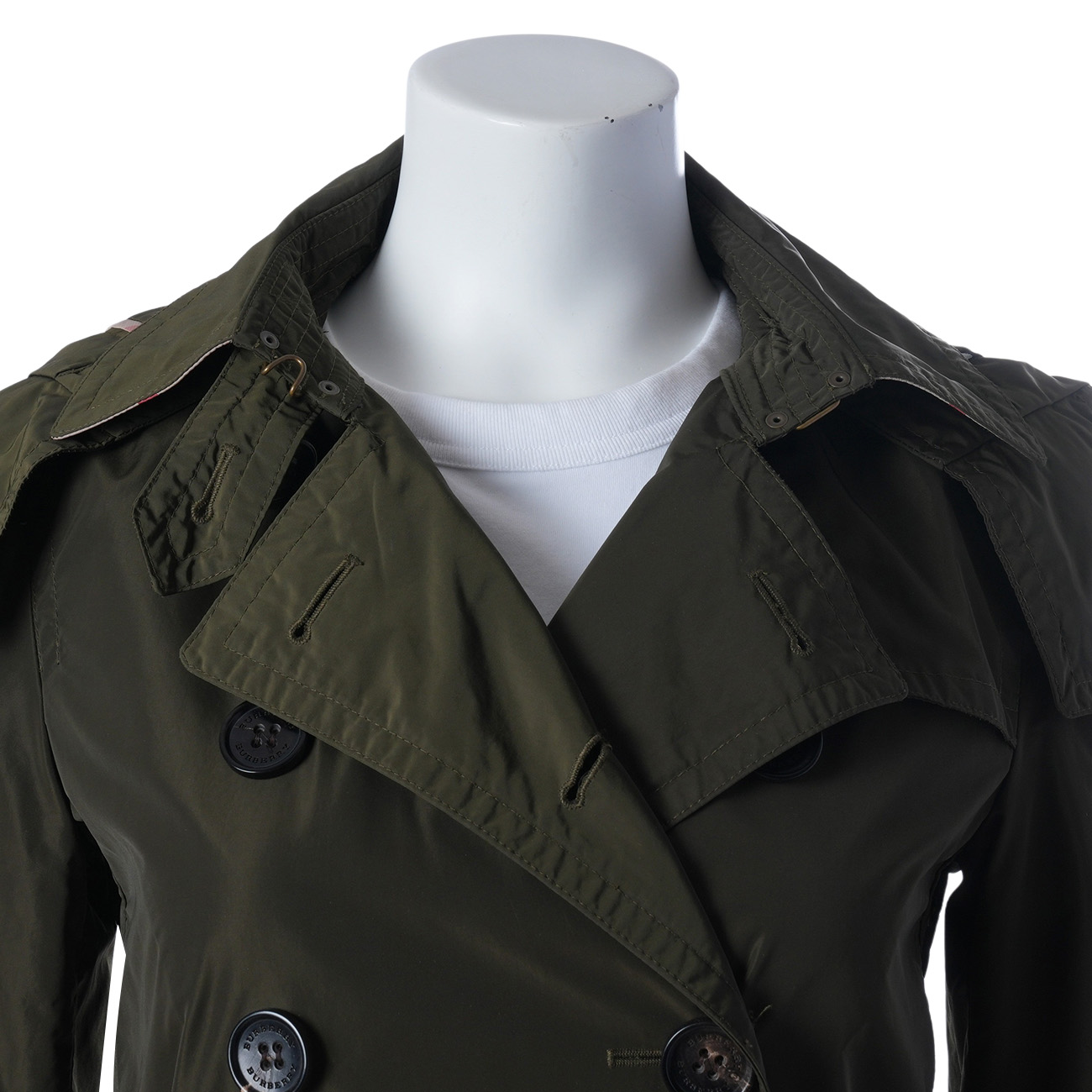 BURBERRY(USED)버버리 여성 나일론 코트 #34