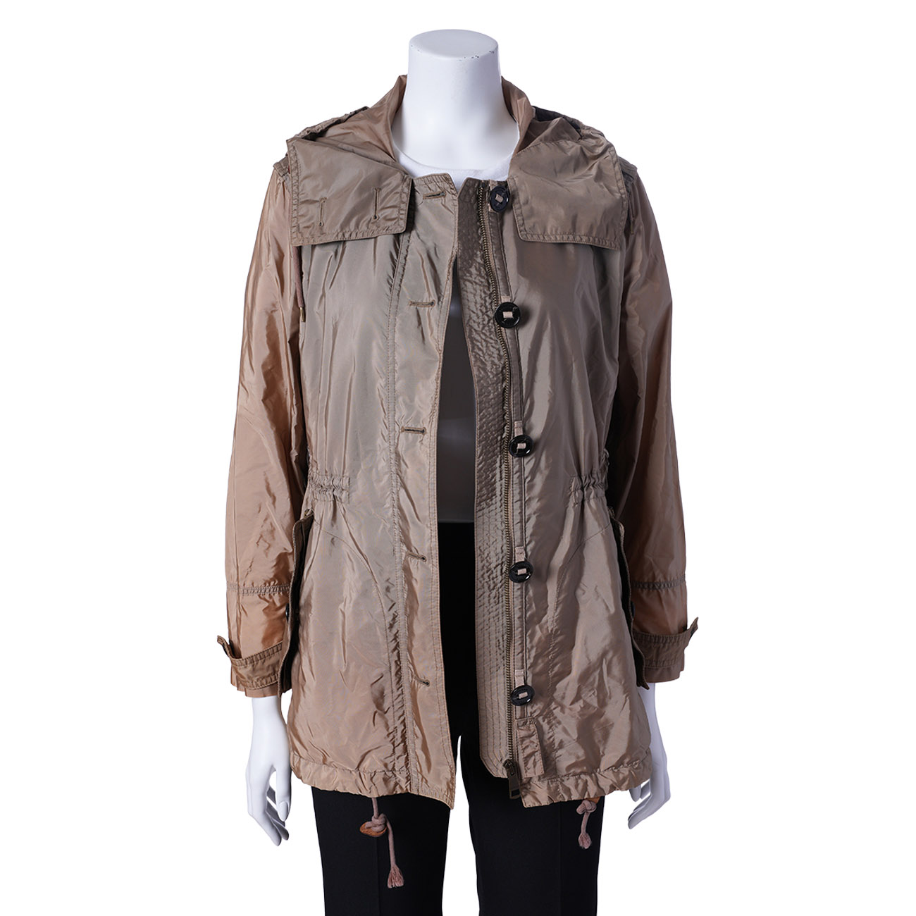 BURBERRY(USED)버버리 하우스체크 나일론 바람막이 #S