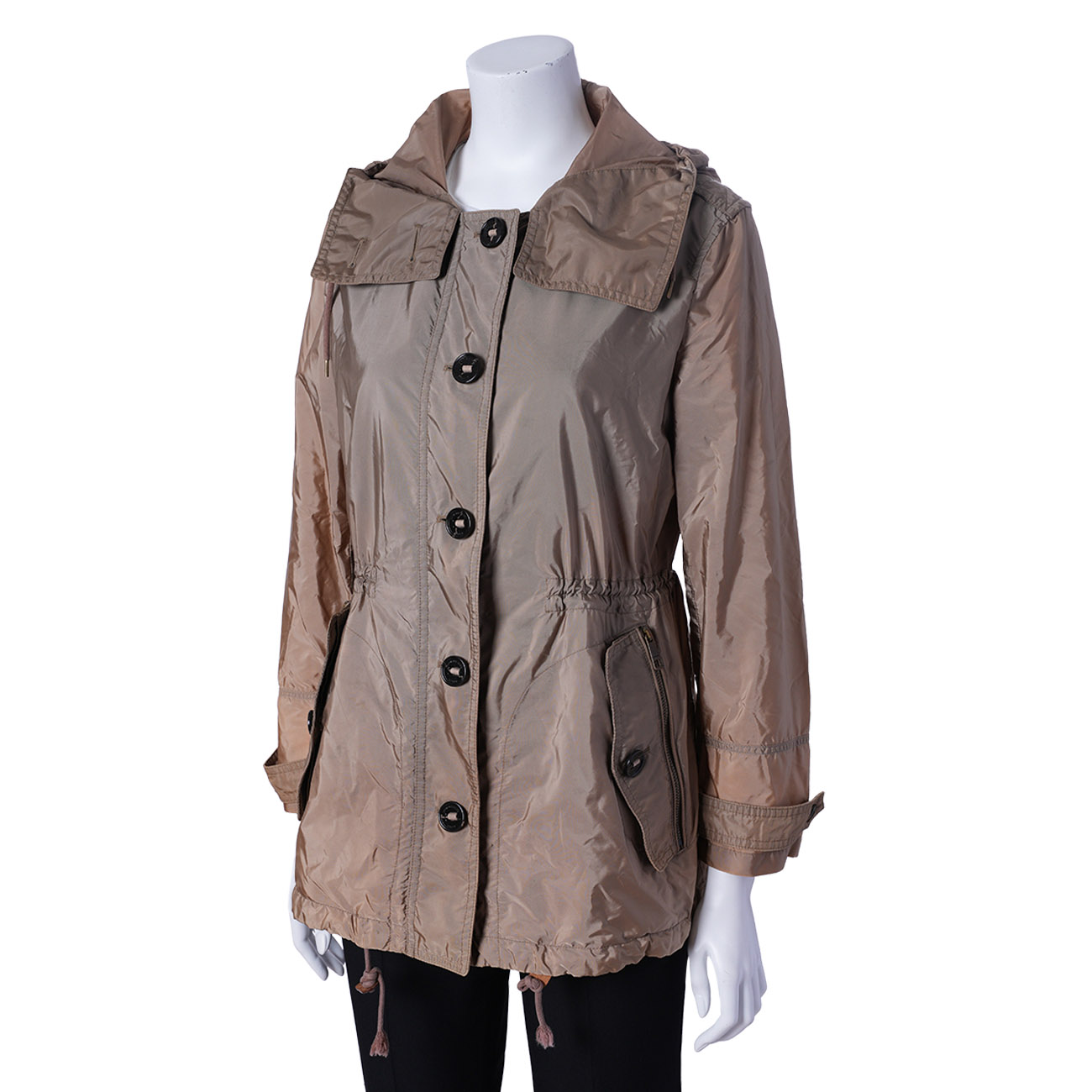 BURBERRY(USED)버버리 하우스체크 나일론 바람막이 #S