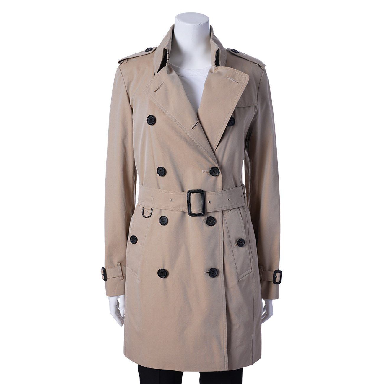 BURBERRY(USED)버버리 버킹햄 트렌치코트 #UK8