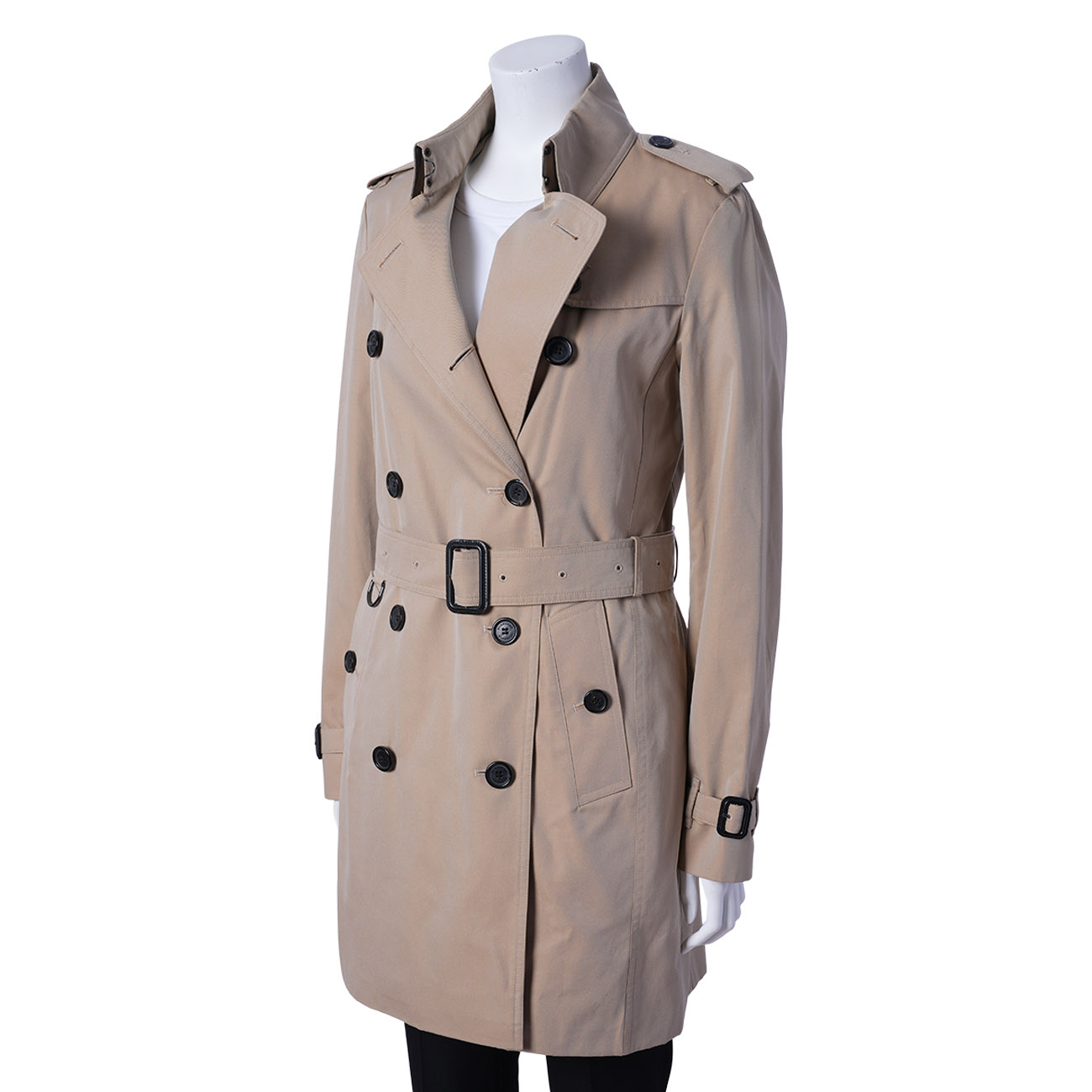 BURBERRY(USED)버버리 버킹햄 트렌치코트 #UK8