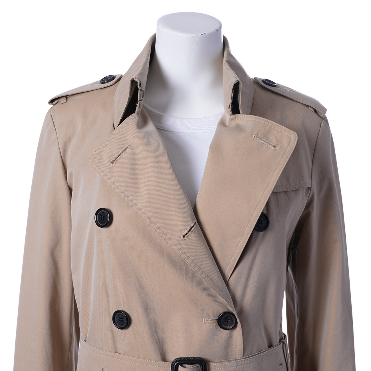 BURBERRY(USED)버버리 버킹햄 트렌치코트 #UK8