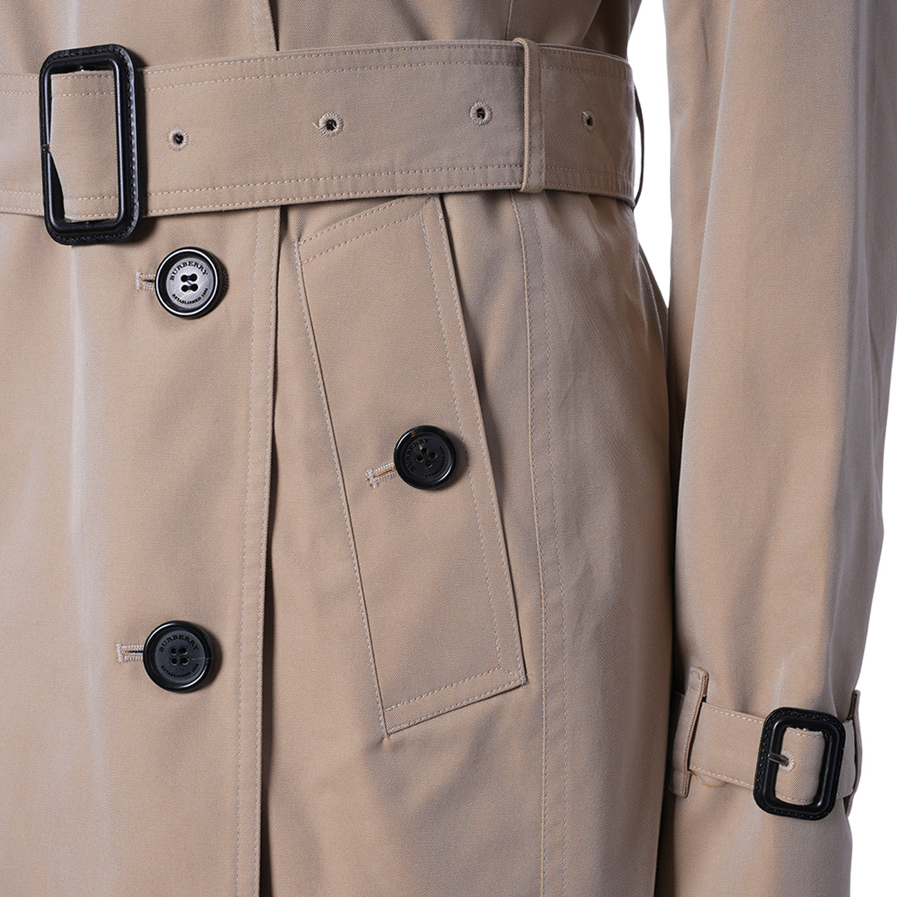 BURBERRY(USED)버버리 버킹햄 트렌치코트 #UK8