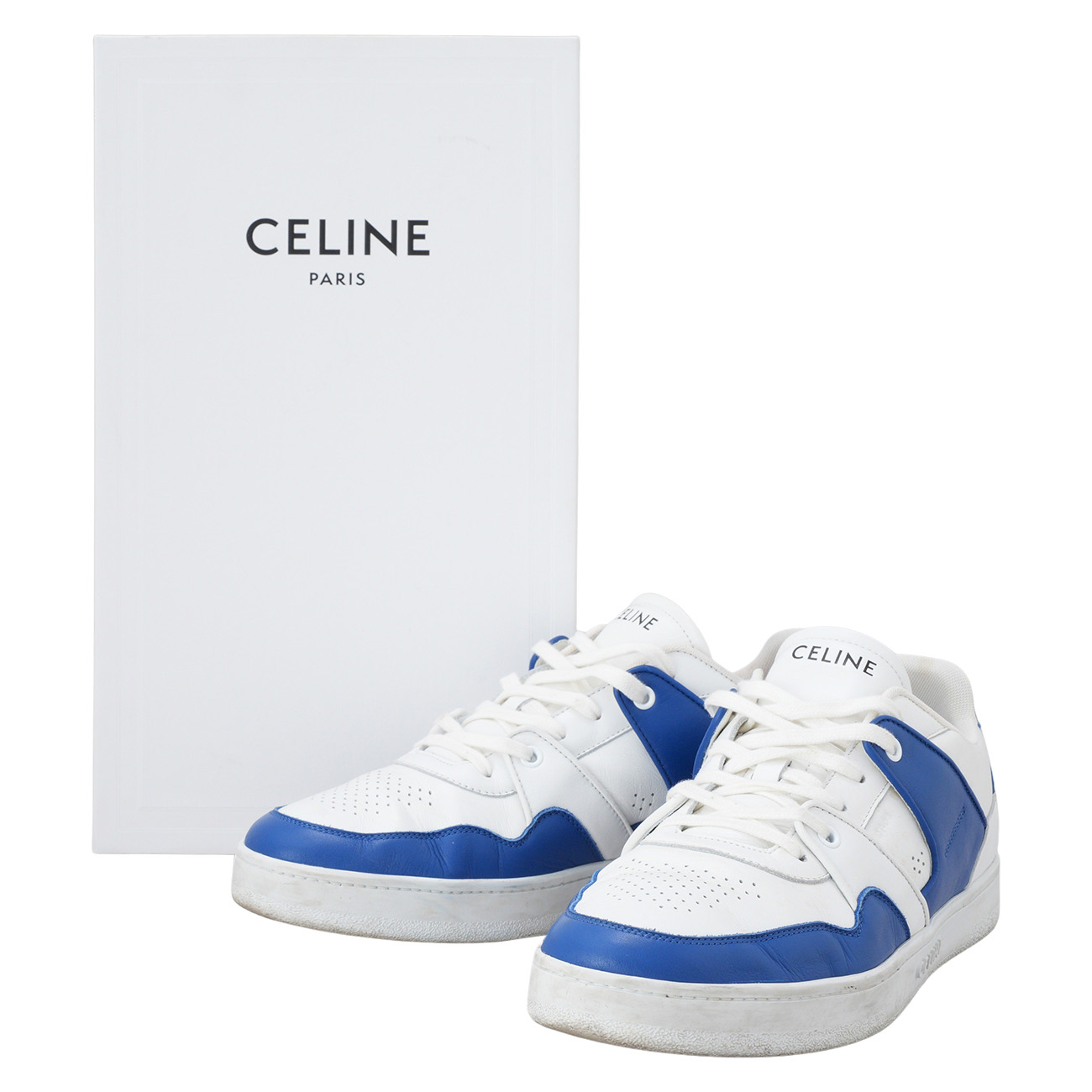 CELINE(USED)셀린느 CT 04 로우 레이스업 스니커즈 #43