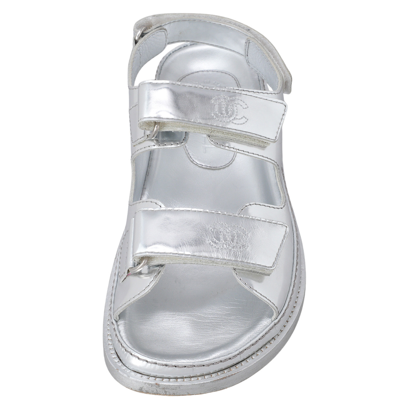 CHANEL(USED)샤넬 G31848 벨크로 샌들#37