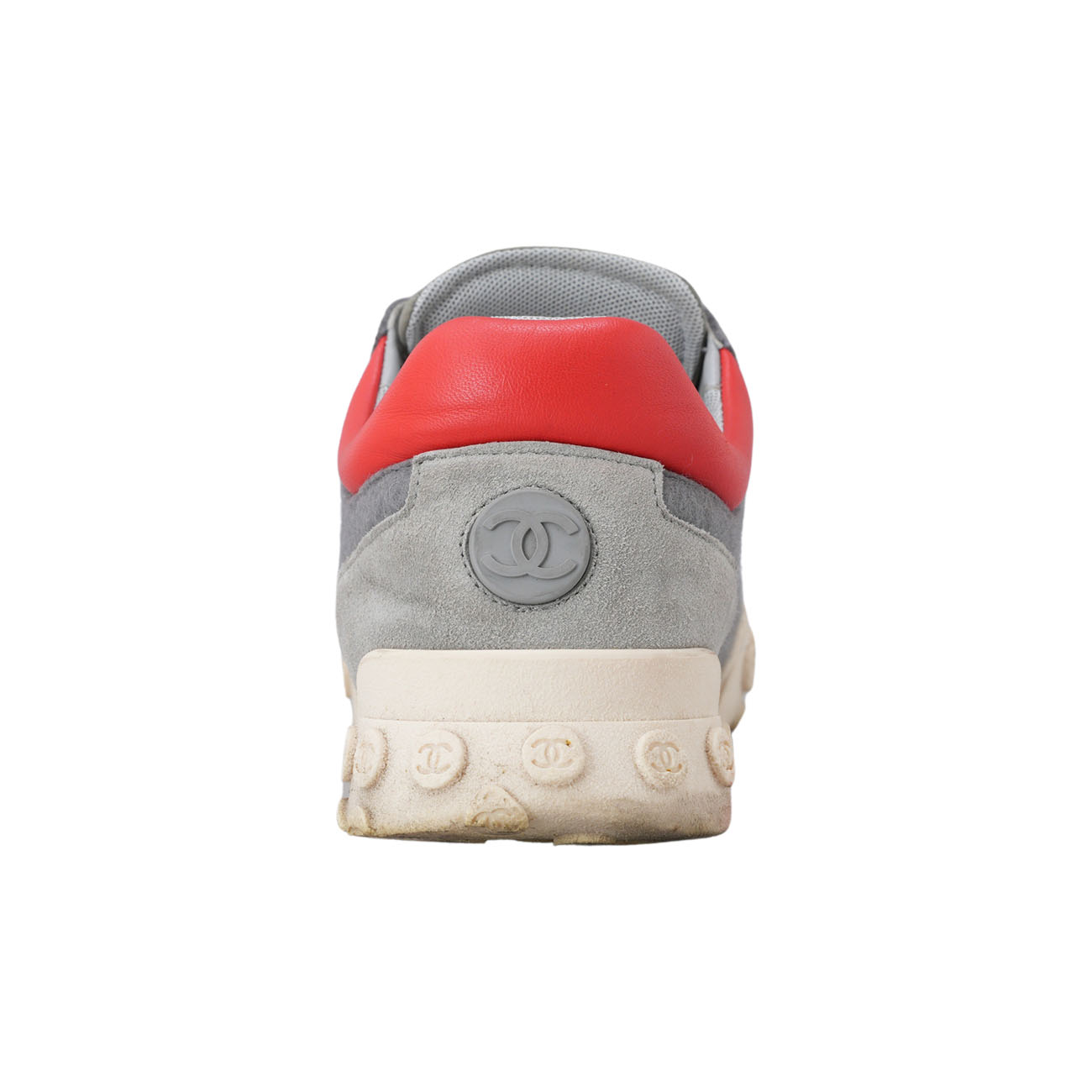 CHANEL(USED)샤넬 G34086 로고 프린트 매쉬 스니커즈 #36.5