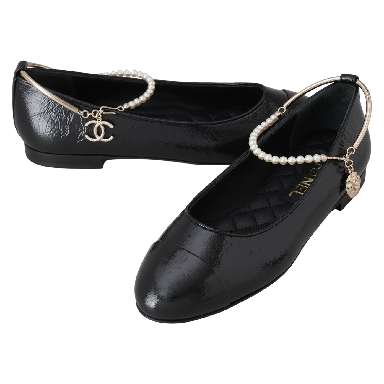 CHANEL(USED)샤넬 G38986 발레리나 플랫슈즈#38