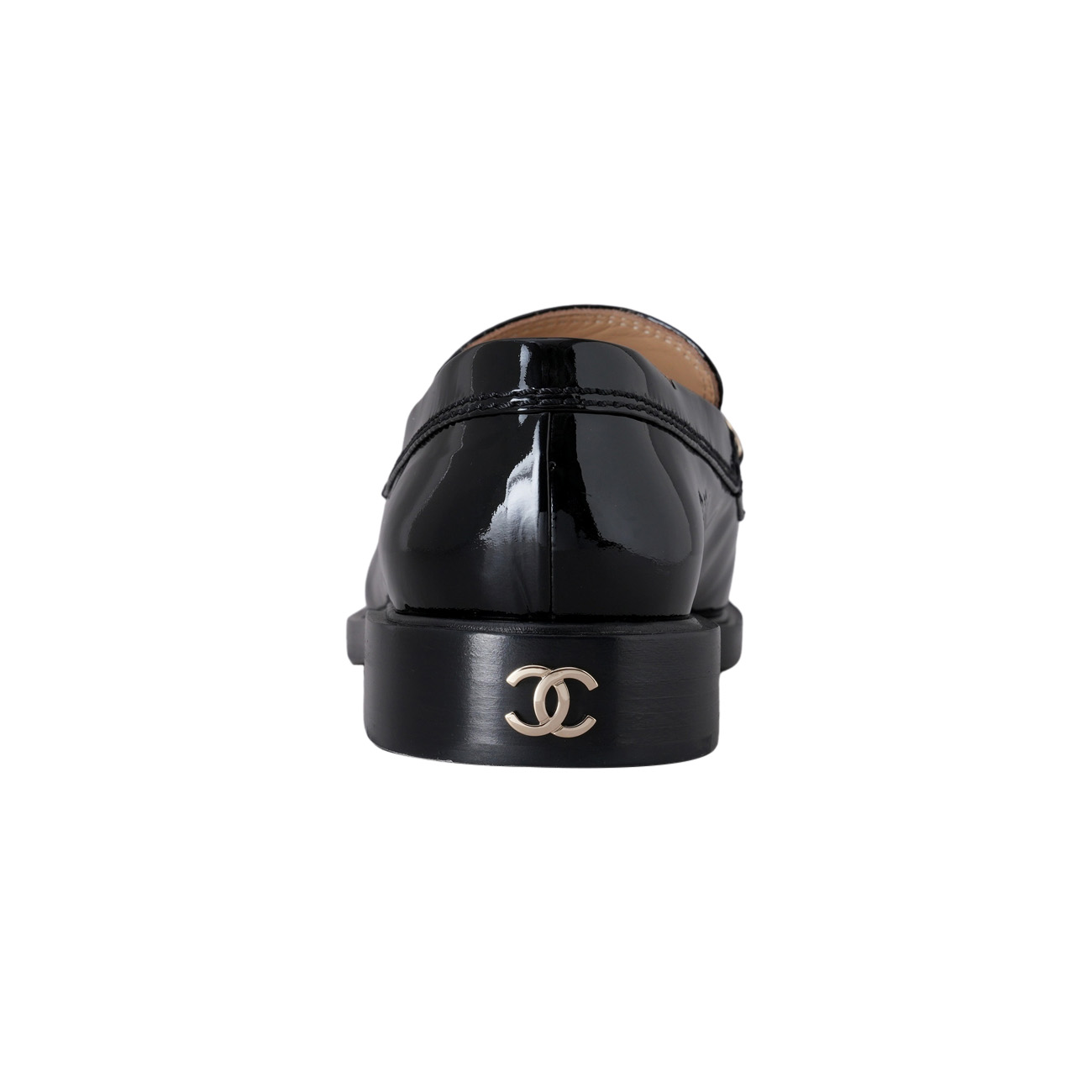 CHANEL(USED)샤넬 G37430 페이던트 레터링 모카신 #39