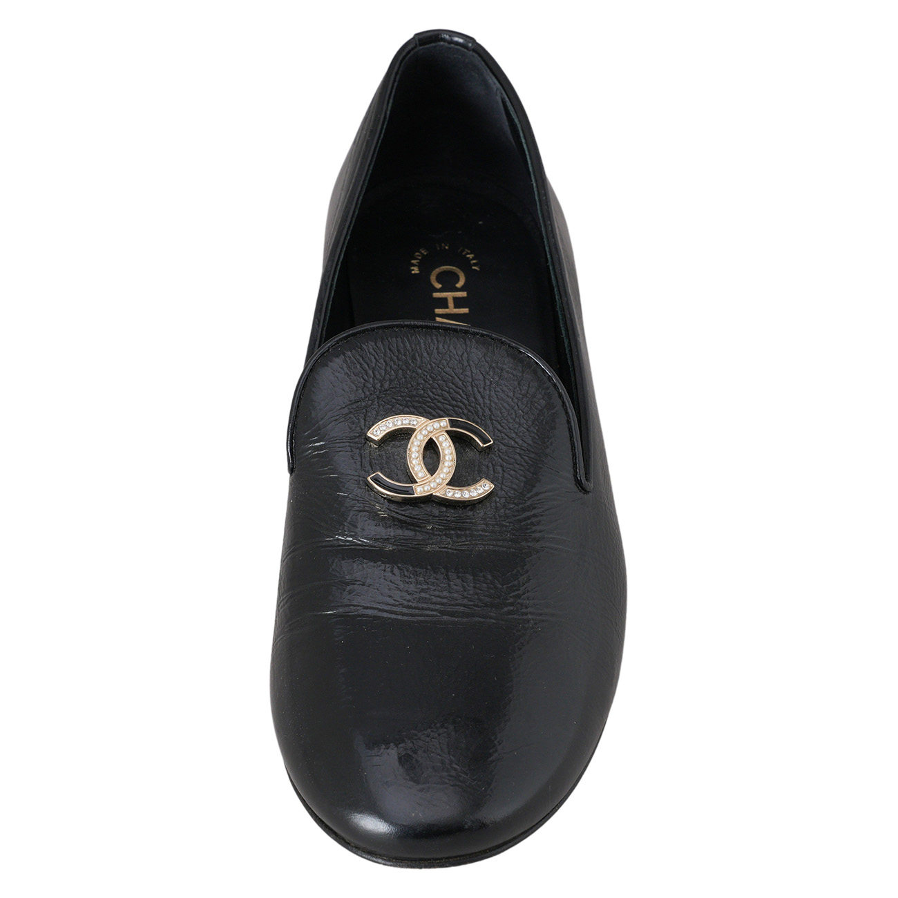 CHANEL(USED)샤넬 G32948 CC로고 로퍼 #37.5