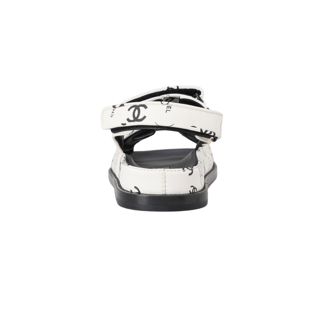 CHANEL(USED)샤넬 G35927 까나쥬 벨크로 샌들 #36.5