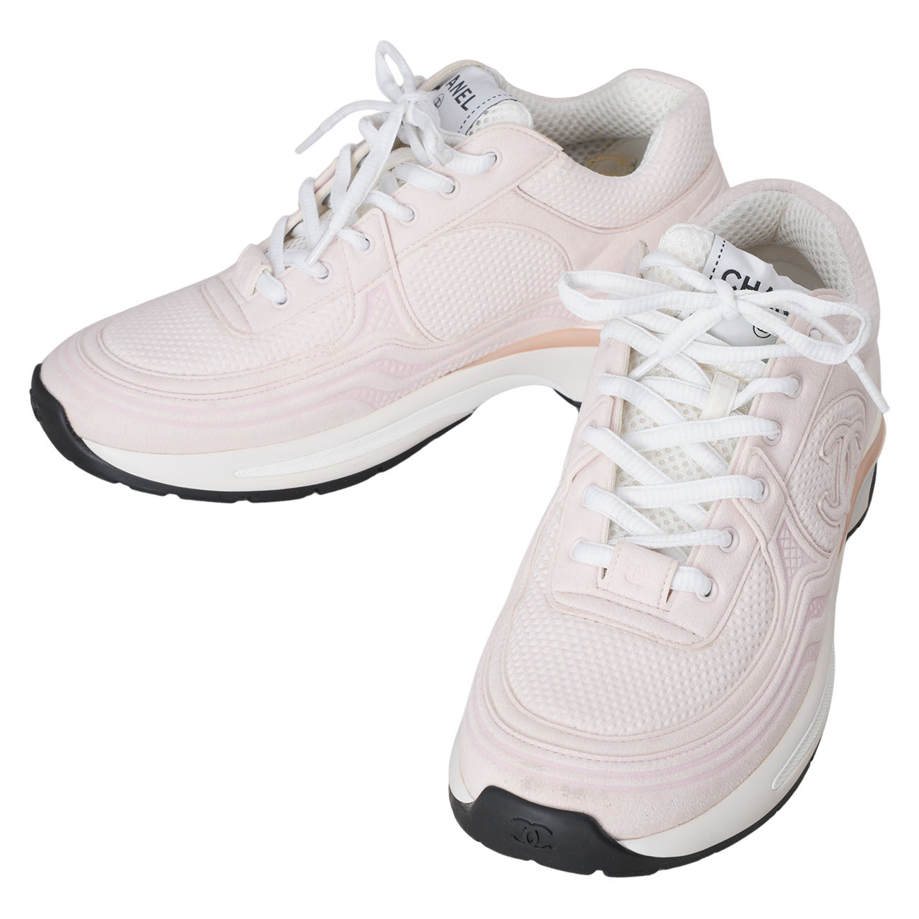 CHANEL(USED)샤넬 시즌 샤식스 스니커즈#37.5 G45077