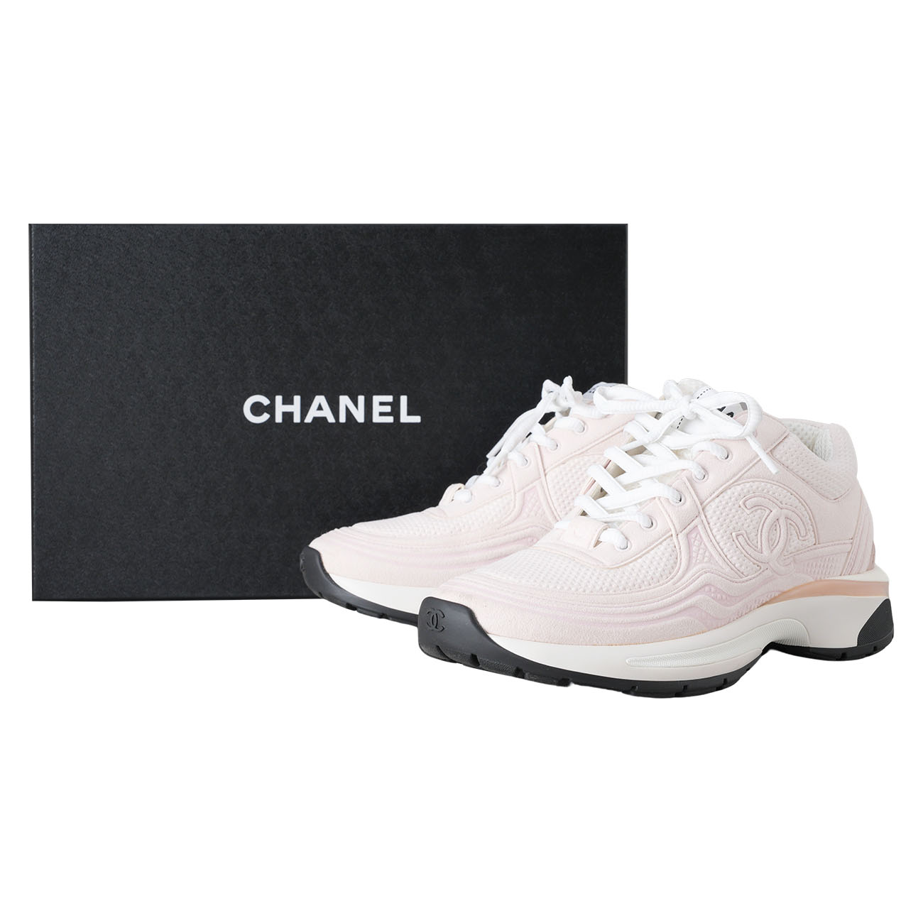 CHANEL(USED)샤넬 시즌 샤식스 스니커즈#37.5 G45077