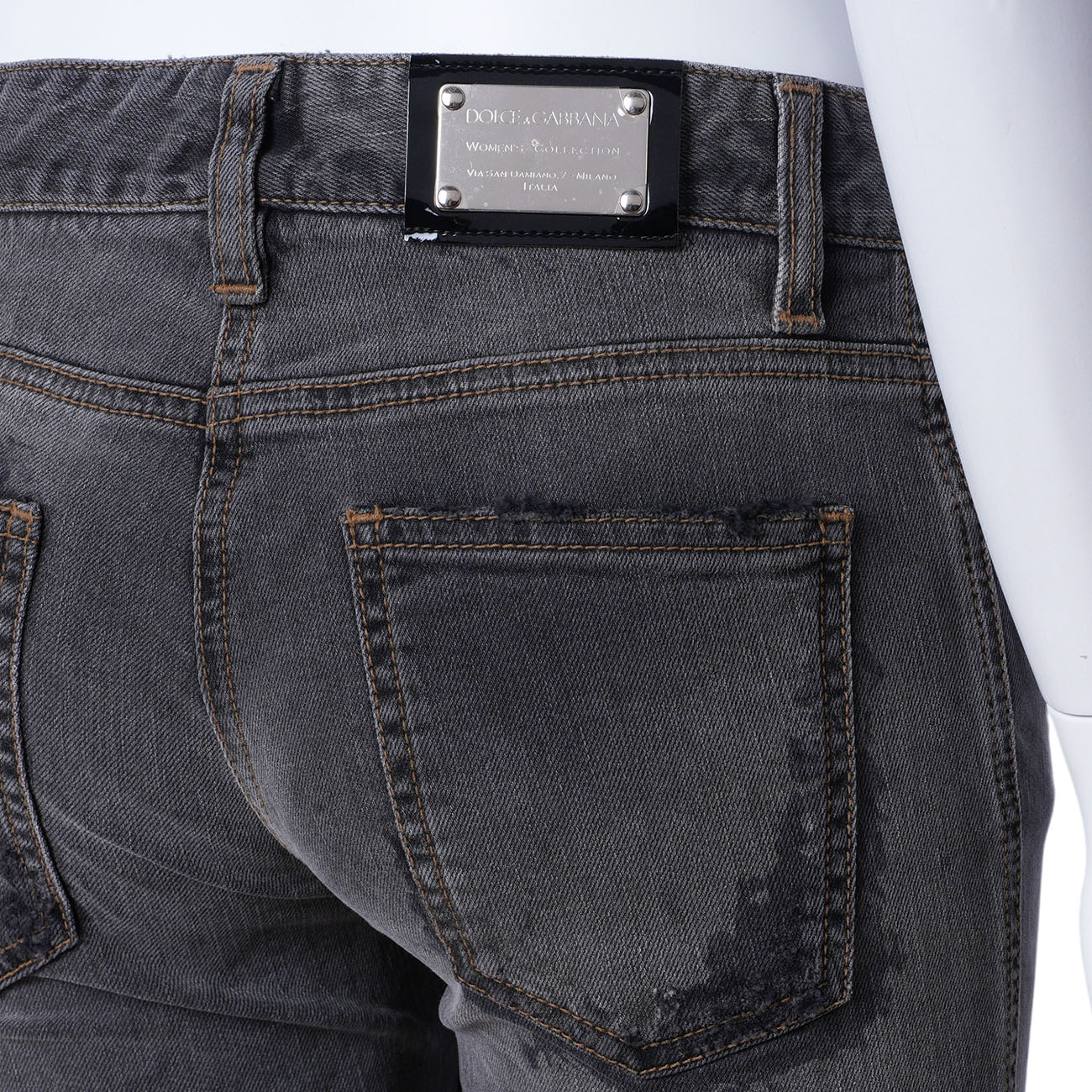 Dolce&Gabbana(USED)돌체앤가바나 데미지 팬츠#40