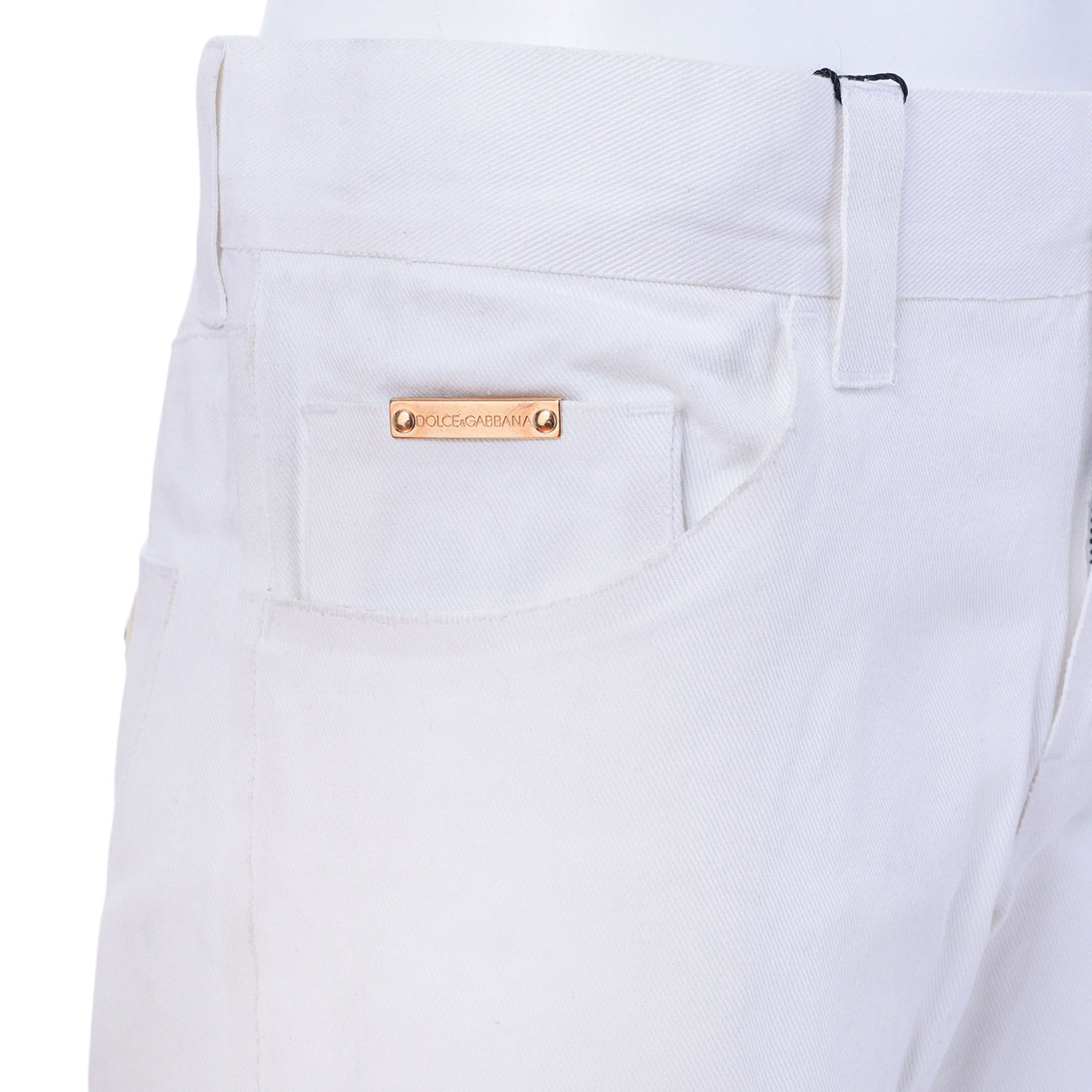 Dolce&Gabbana(USED)돌체앤가바나 화이트 진 #52