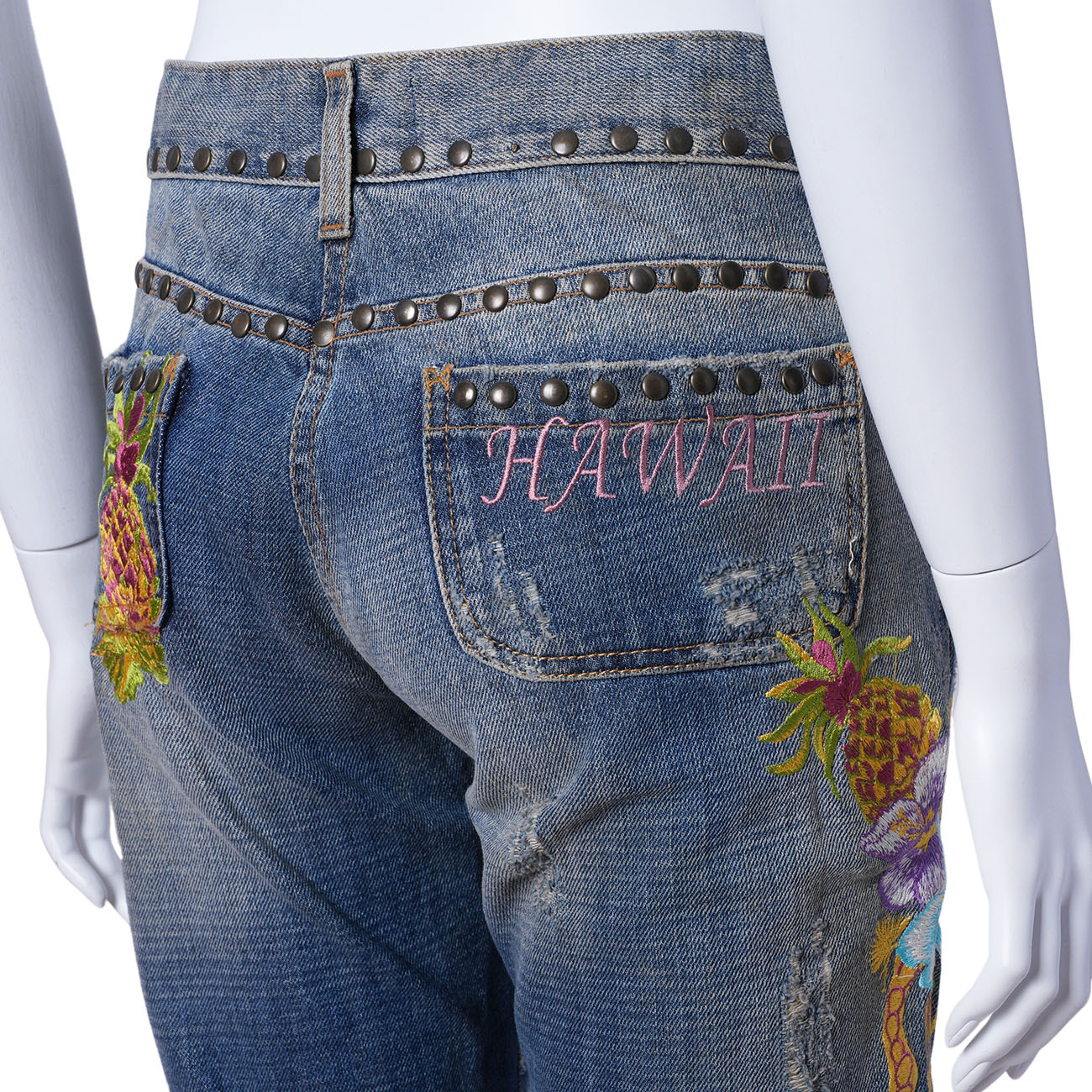 Dolce&Gabbana(USED)돌체앤가바나 자수 빈티지 청바지#42