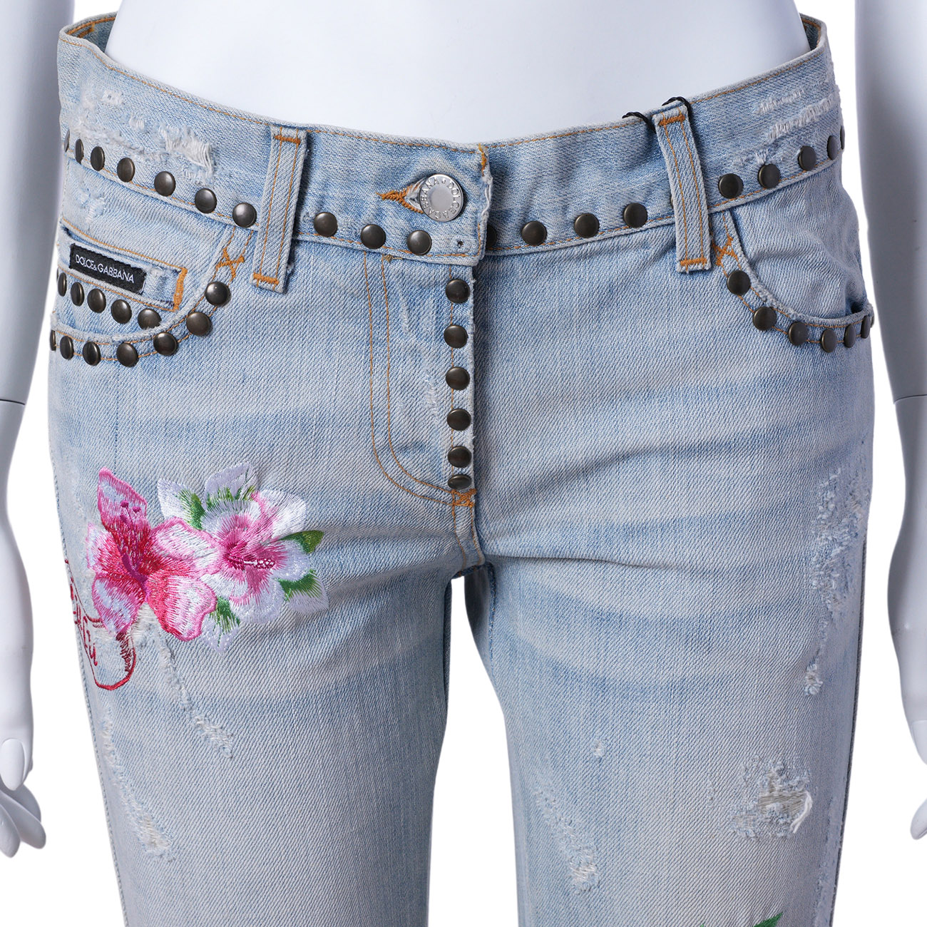 Dolce&Gabbana(USED)돌체앤가바나 자수 청바지 #38