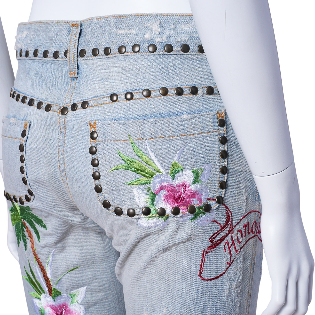 Dolce&Gabbana(USED)돌체앤가바나 자수 청바지 #38