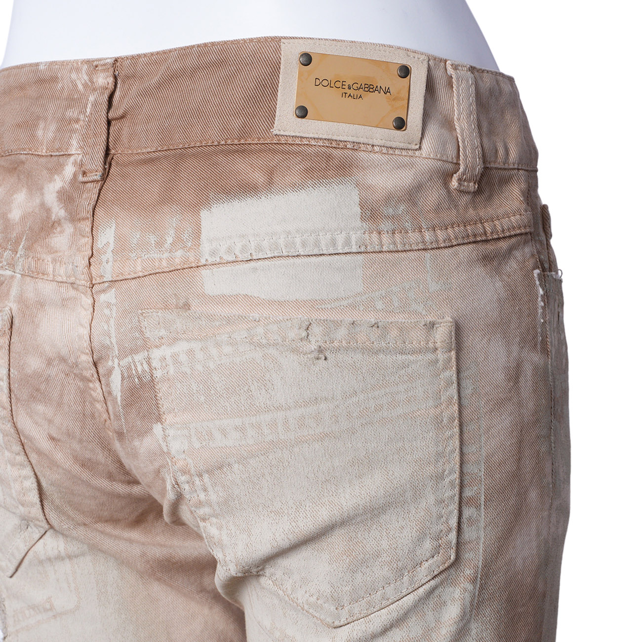 Dolce&Gabbana(USED)돌체앤가바나 빈티지 베이지 진 #28