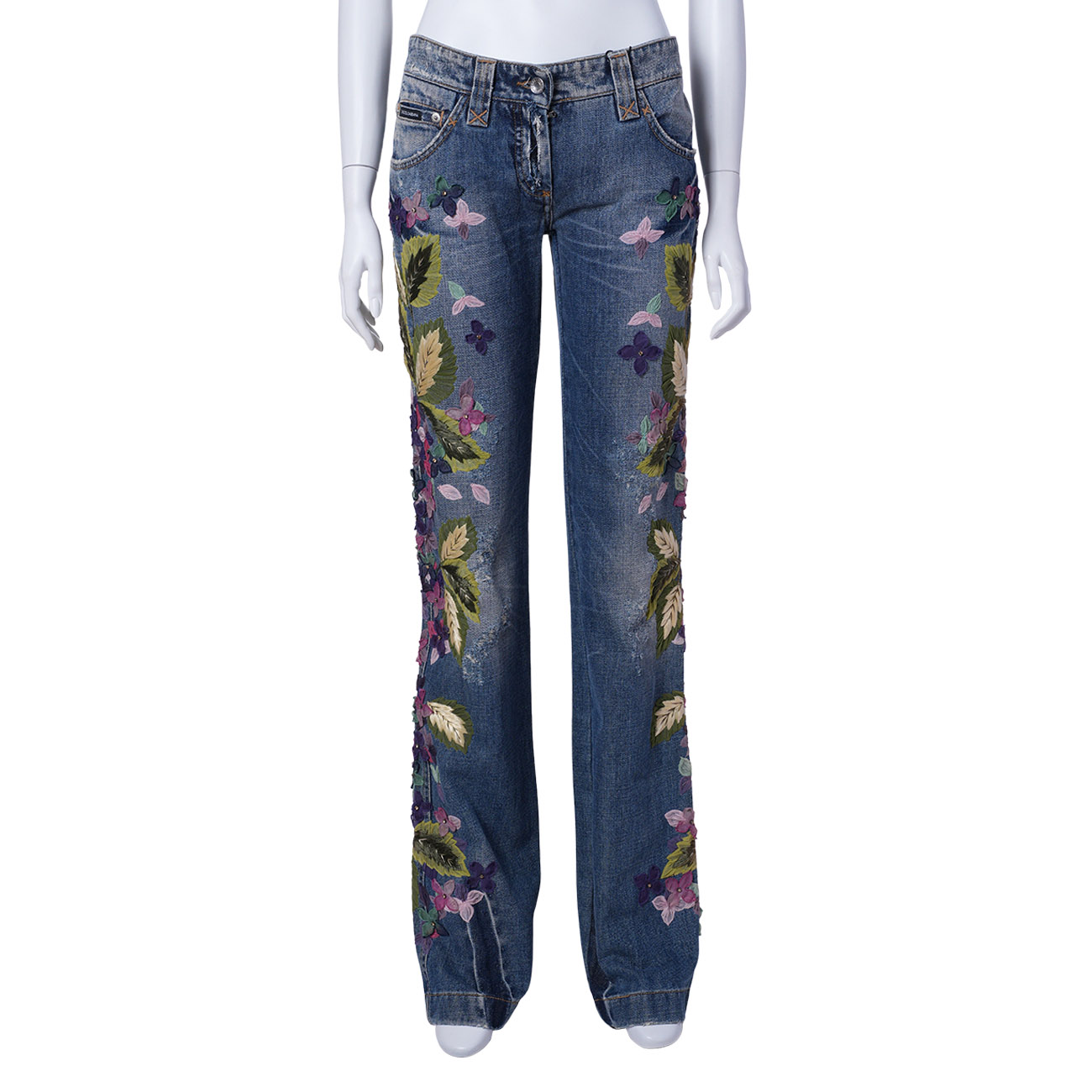 Dolce&Gabbana(USED)돌체앤가바나 플라워 자수 청바지 #42
