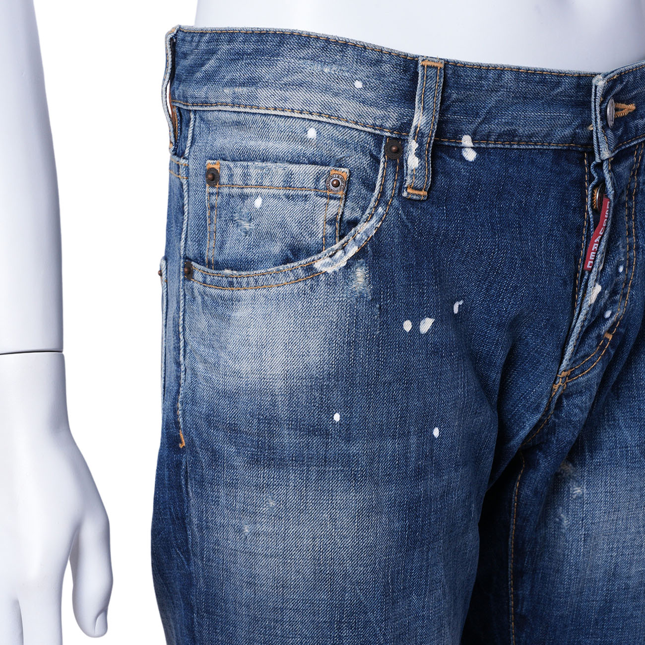 DSQUARED2(USED)디스퀘어드2 빈티지 얼룩 청바지 #50