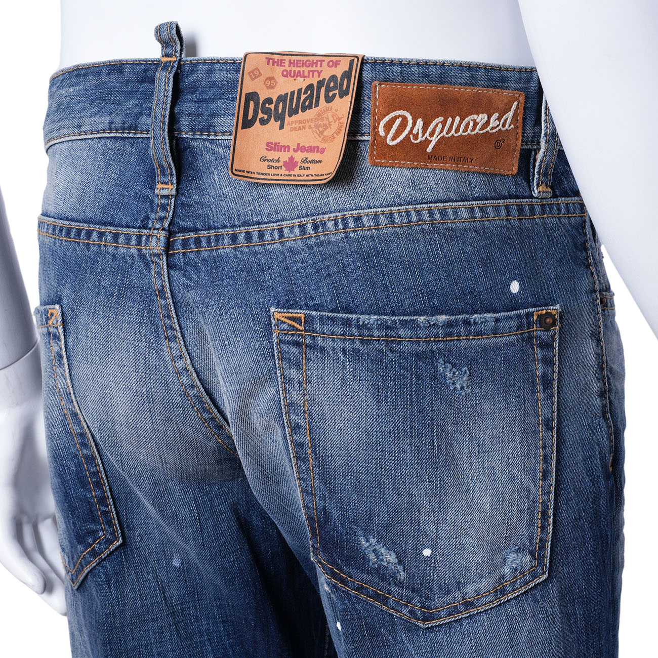DSQUARED2(USED)디스퀘어드2 빈티지 얼룩 청바지 #50