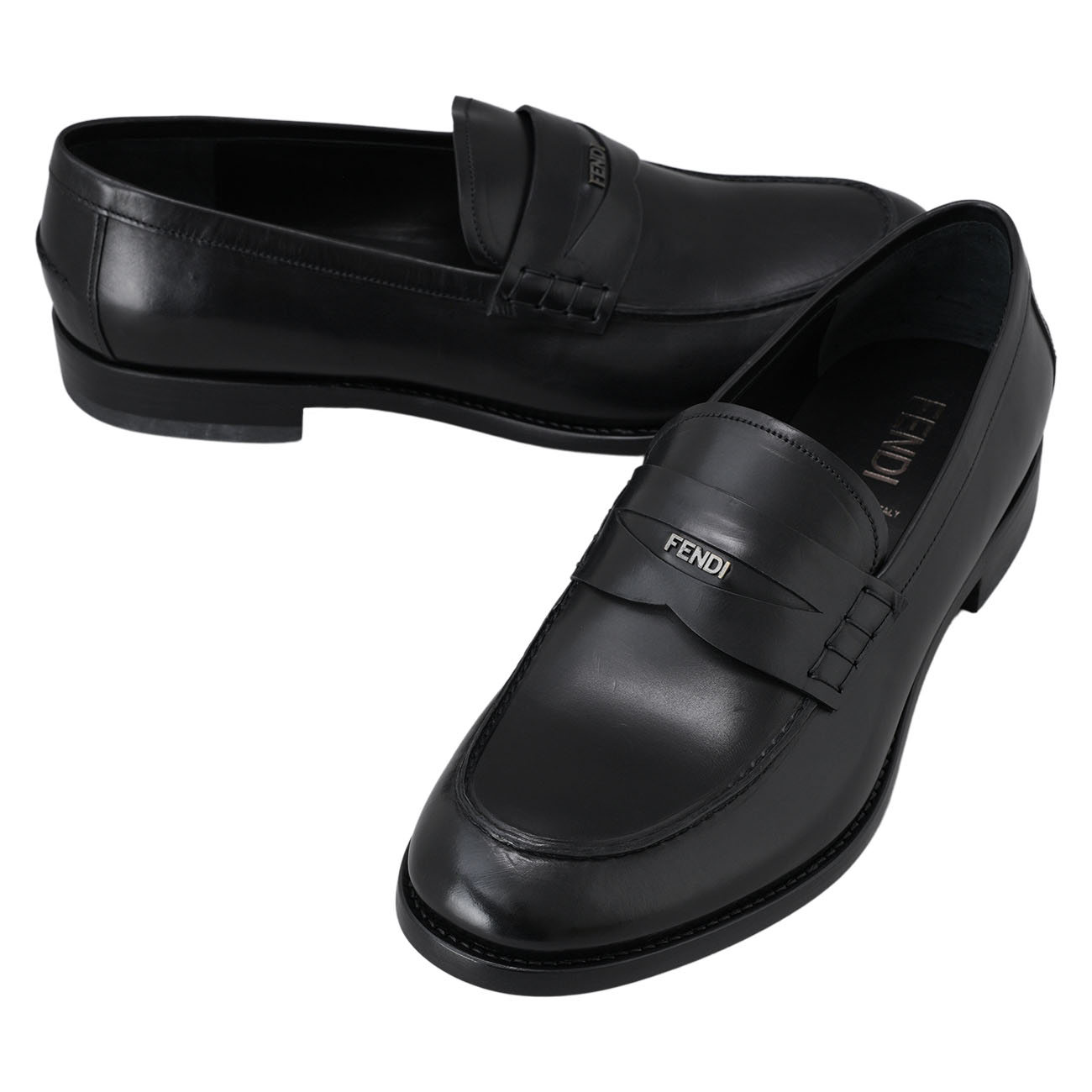 FENDI(USED)펜디 로고 로퍼 #8