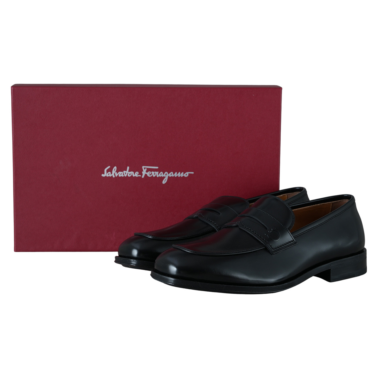 FERRAGAMO(USED)페레가모 로퍼 #7.5