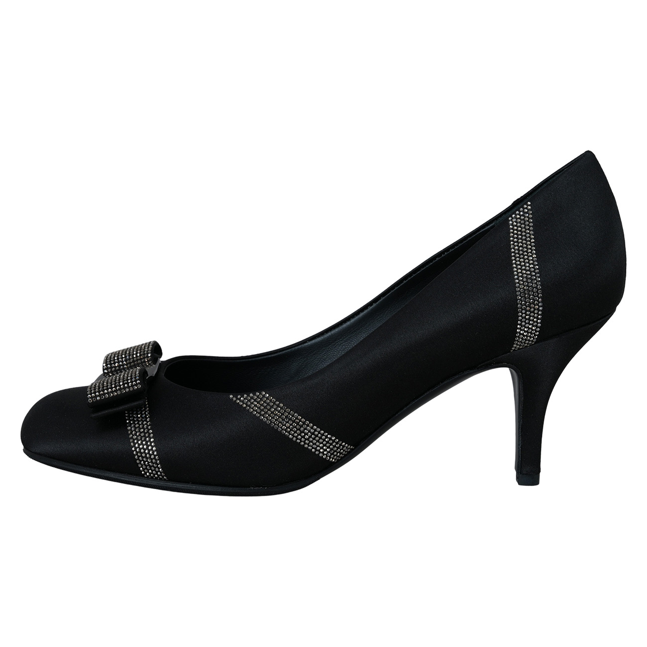 FERRAGAMO(USED)페레가모 01Q513 바라 보우 펌프스 힐 #8