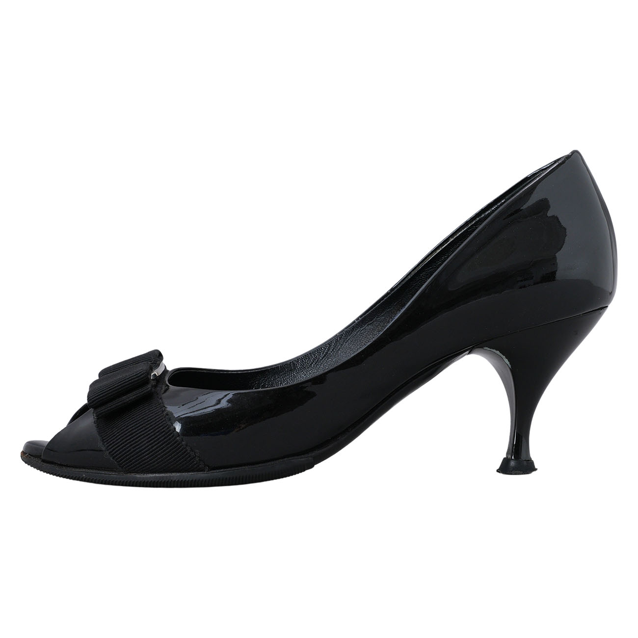 FERRAGAMO(USED)페레가모 바라리본 구두 230mm