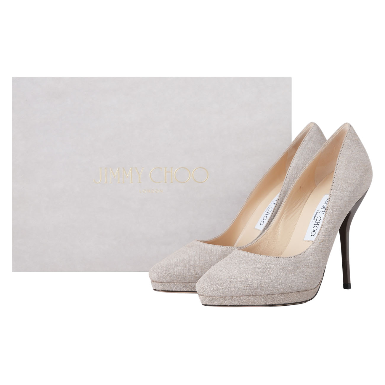 JIMMY CHOO(USED)지미추 펌프스 힐 #37