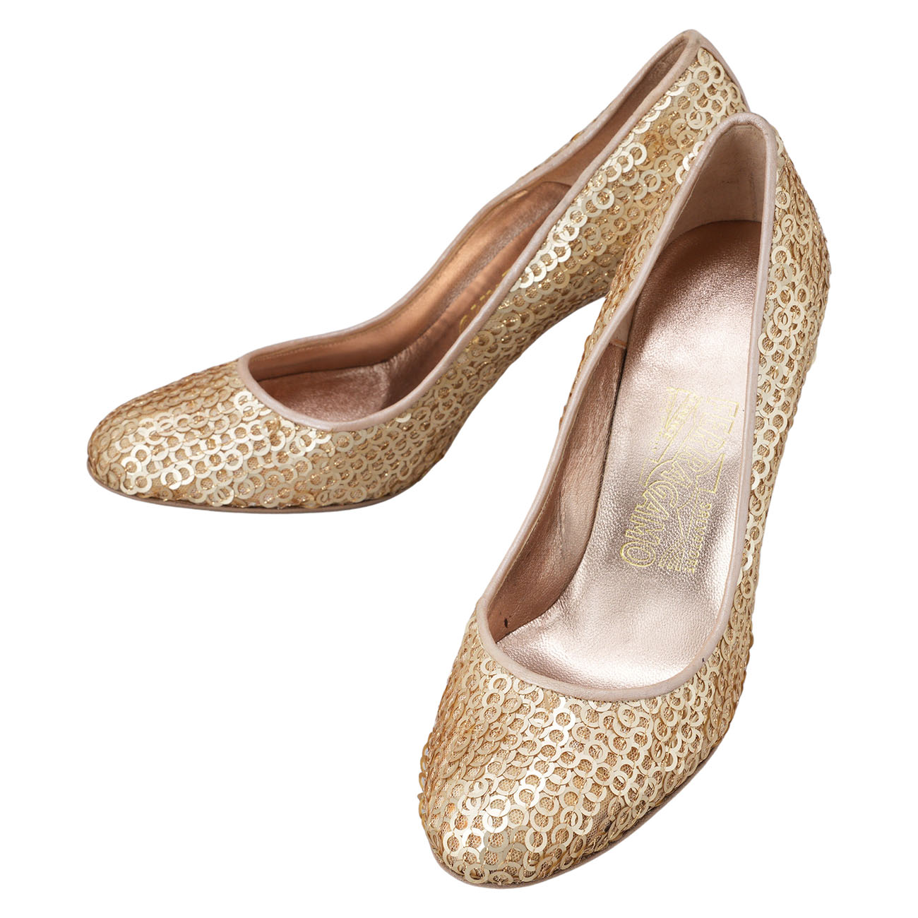 FERRAGAMO(USED)페라가모 힐#5.5