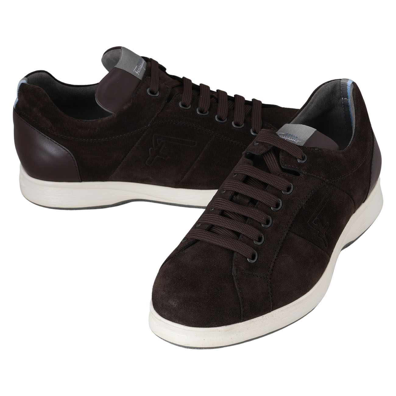 FERRAGAMO(USED)페라가모 스웨이드 스니커즈#6.5