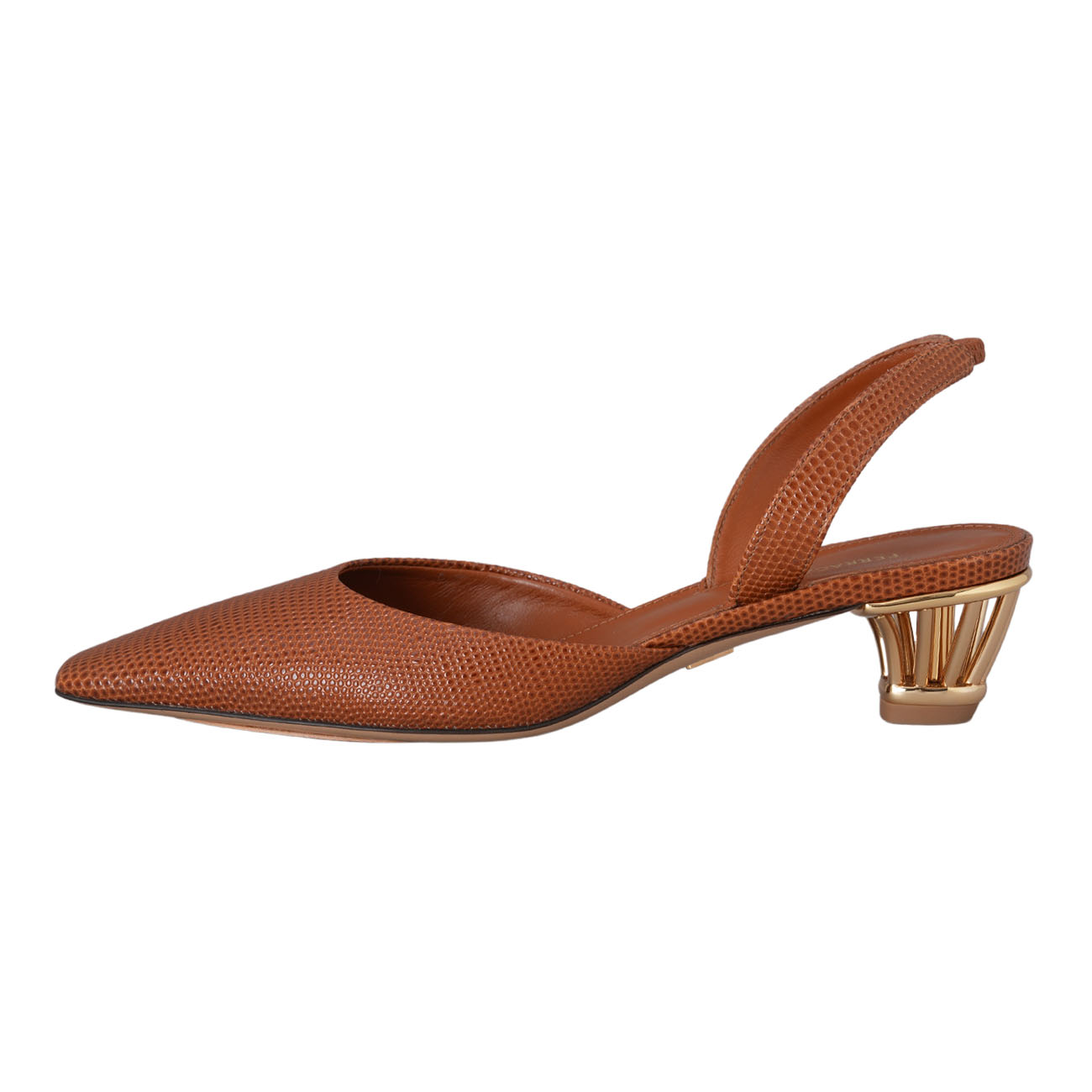 FERRAGAMO(USED)페레가모 알리사 펌프스 힐 #5.5