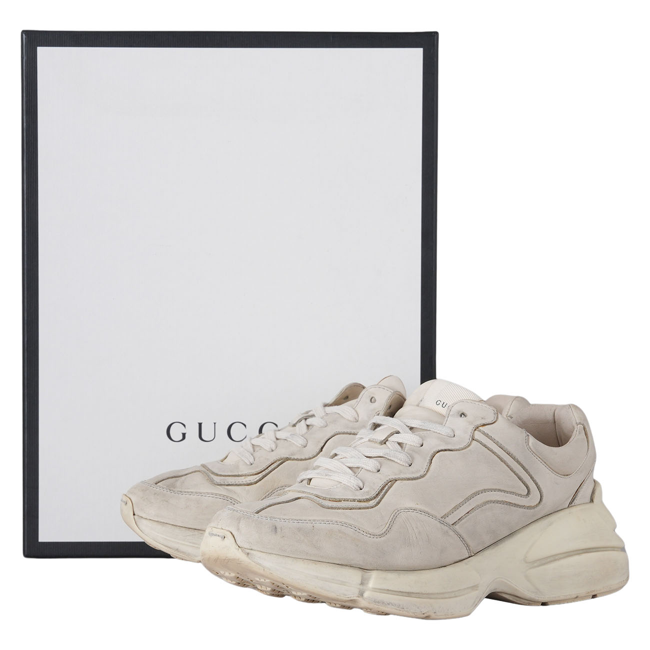 GUCCI(USED)구찌 498916 롸이톤  더티 스니커즈#9