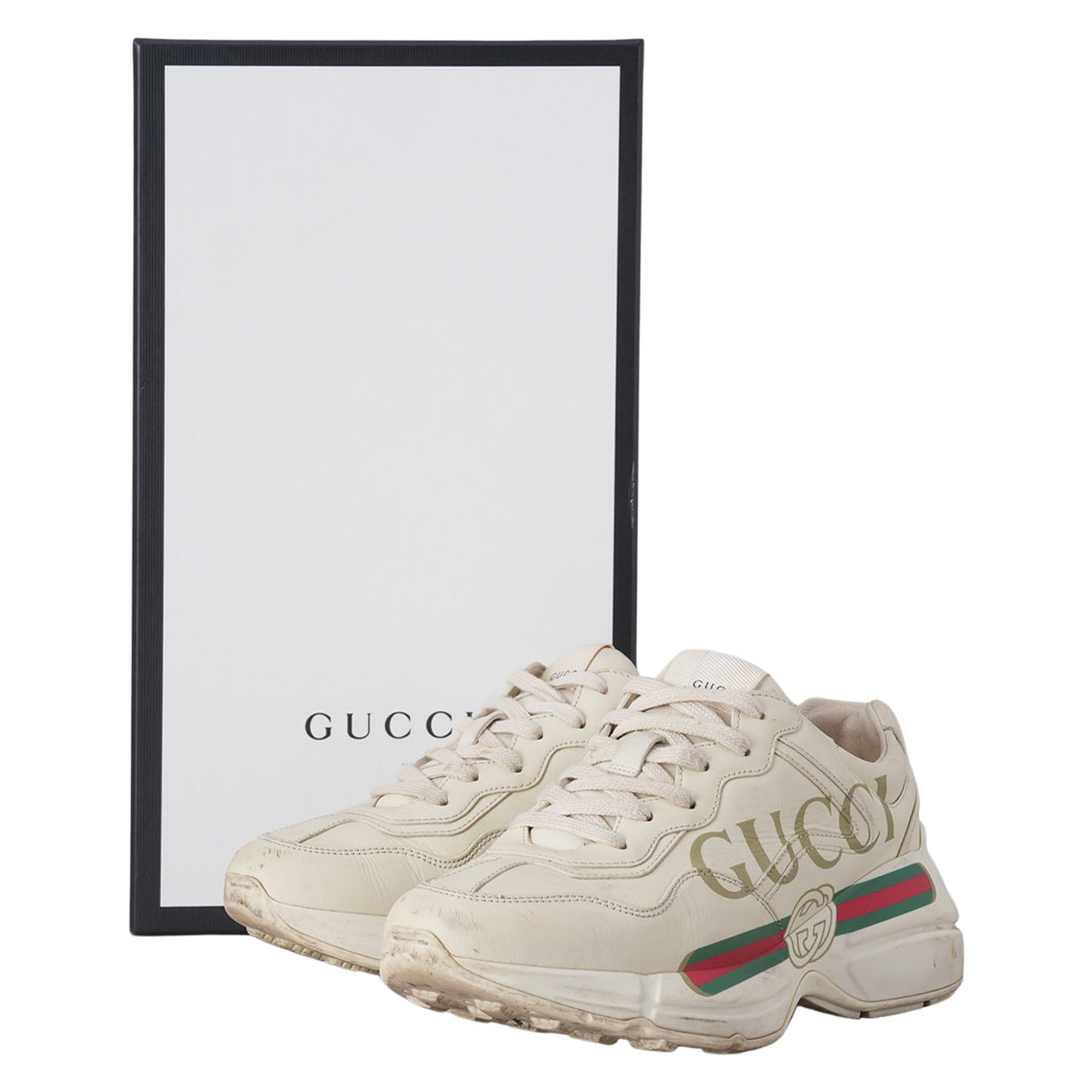 GUCCI(USED)구찌 520892 라이톤 스니커즈 #37