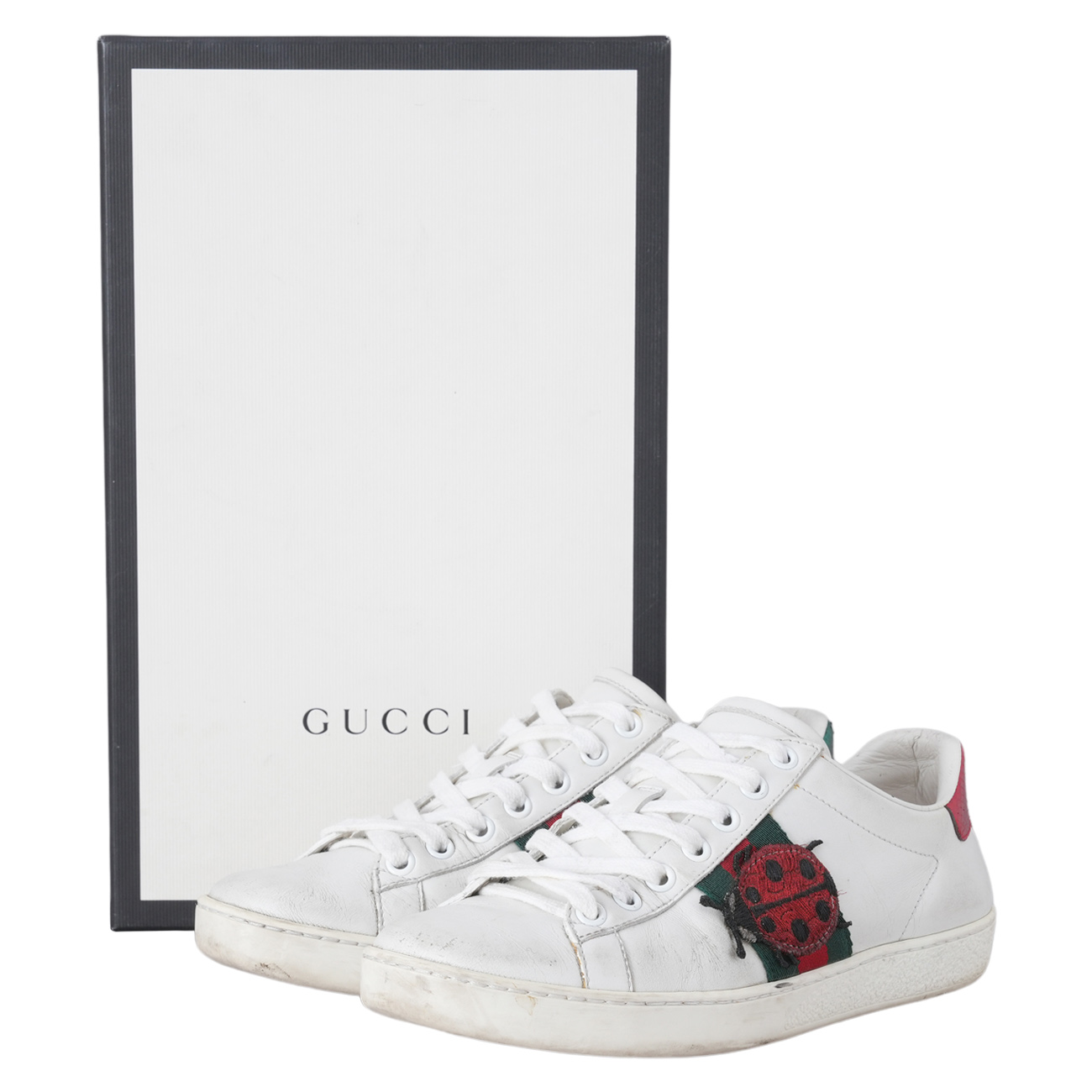 GUCCI(USED)구찌 431920 에이스 스니커즈 #35.5