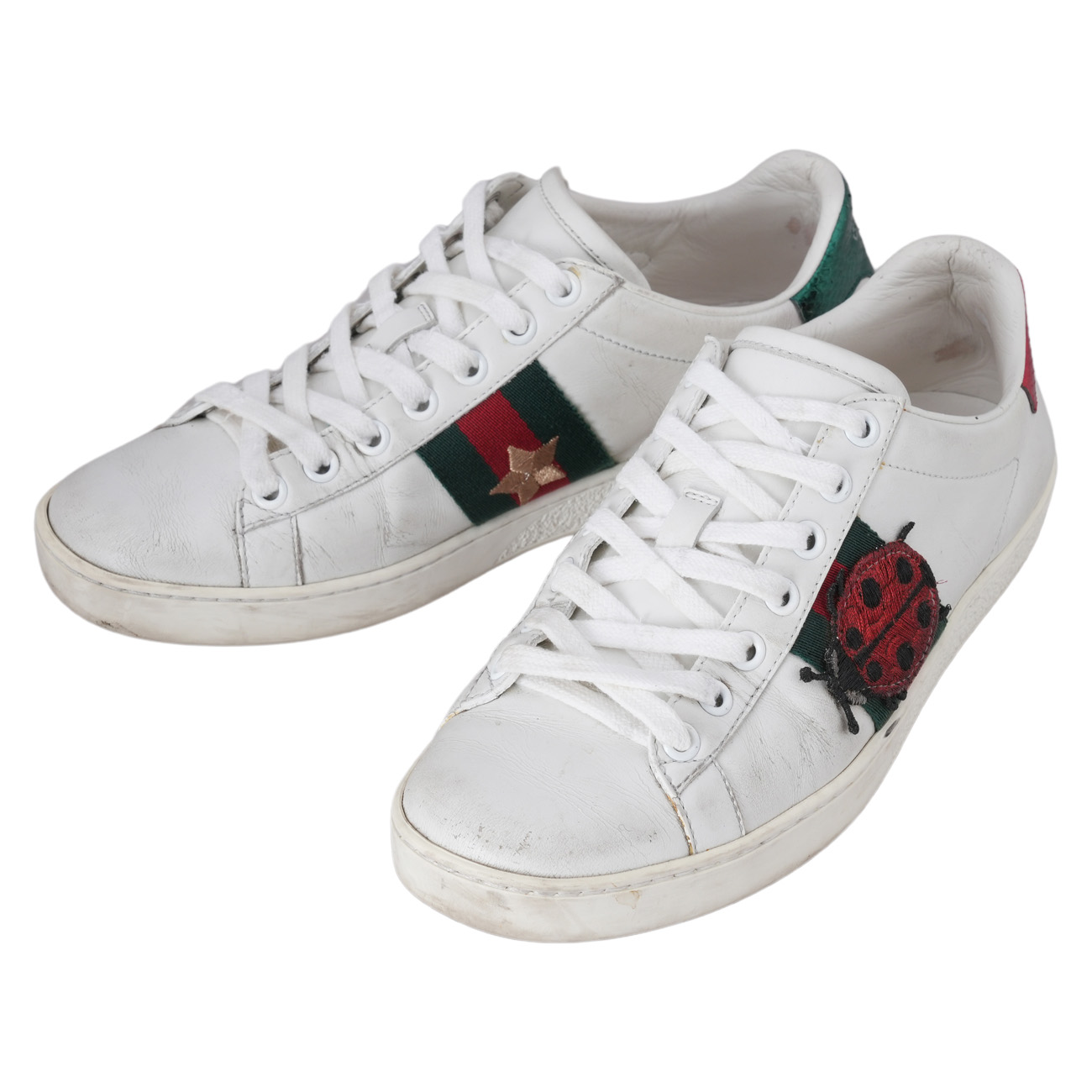 GUCCI(USED)구찌 431920 에이스 스니커즈 #35.5