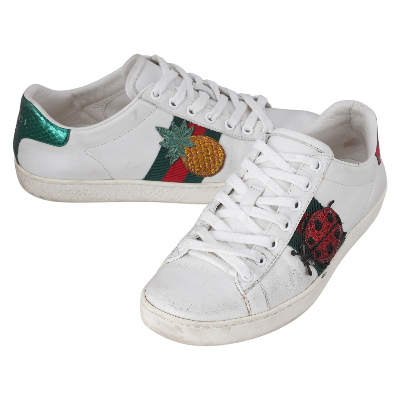 GUCCI(USED)구찌 431920 에이스 스니커즈 #35.5