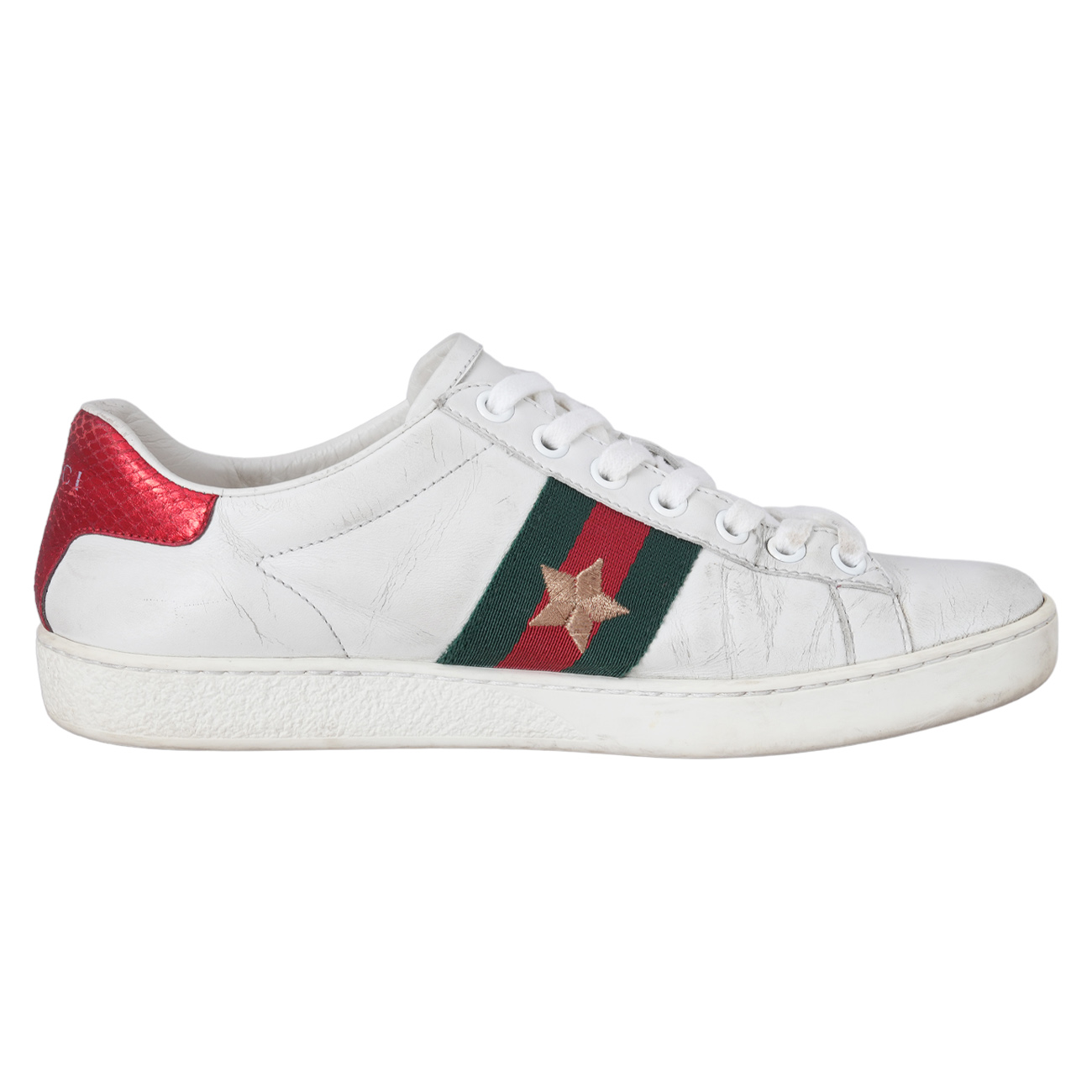 GUCCI(USED)구찌 431920 에이스 스니커즈 #35.5