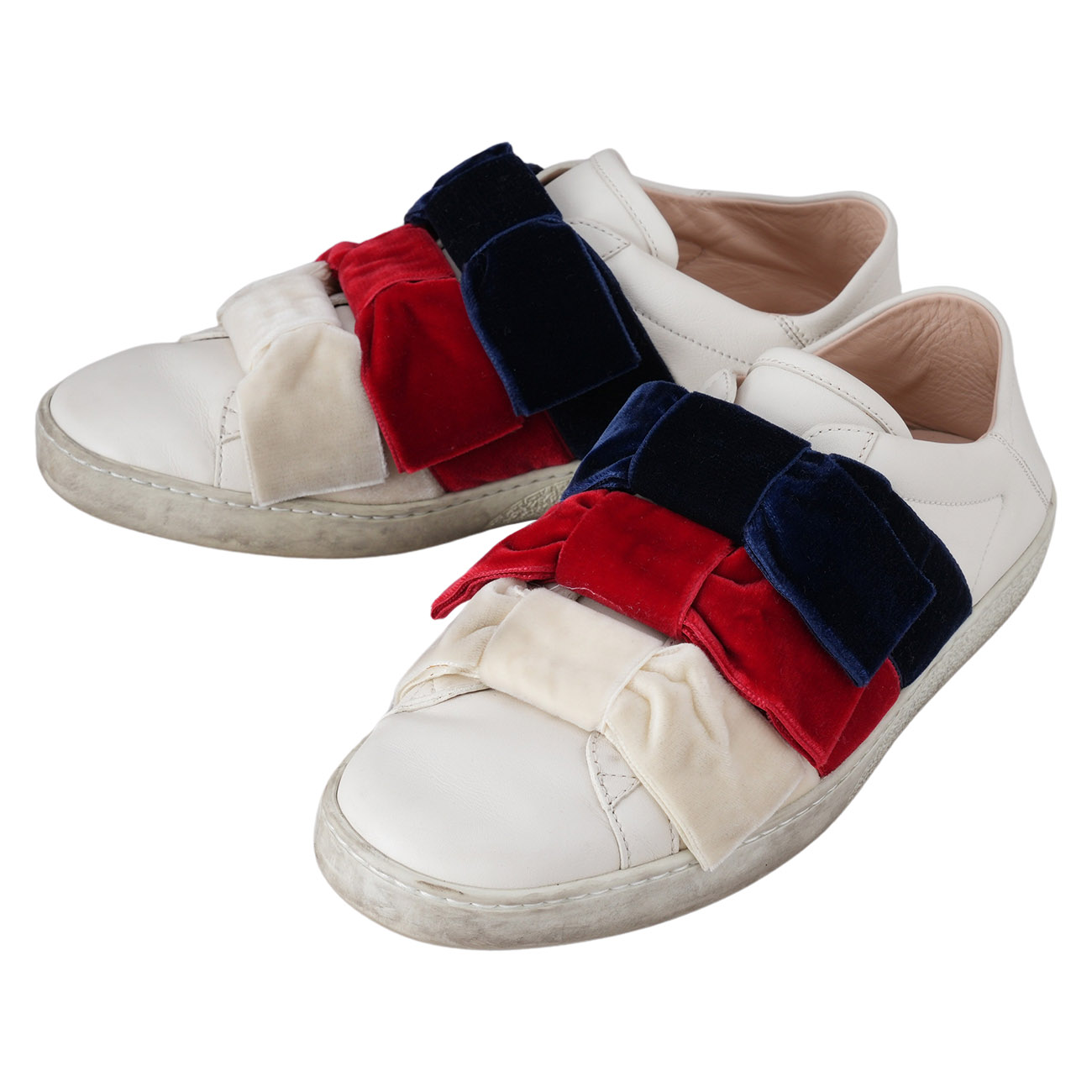 GUCCI(USED)구찌 리본 스니커즈 #37.5
