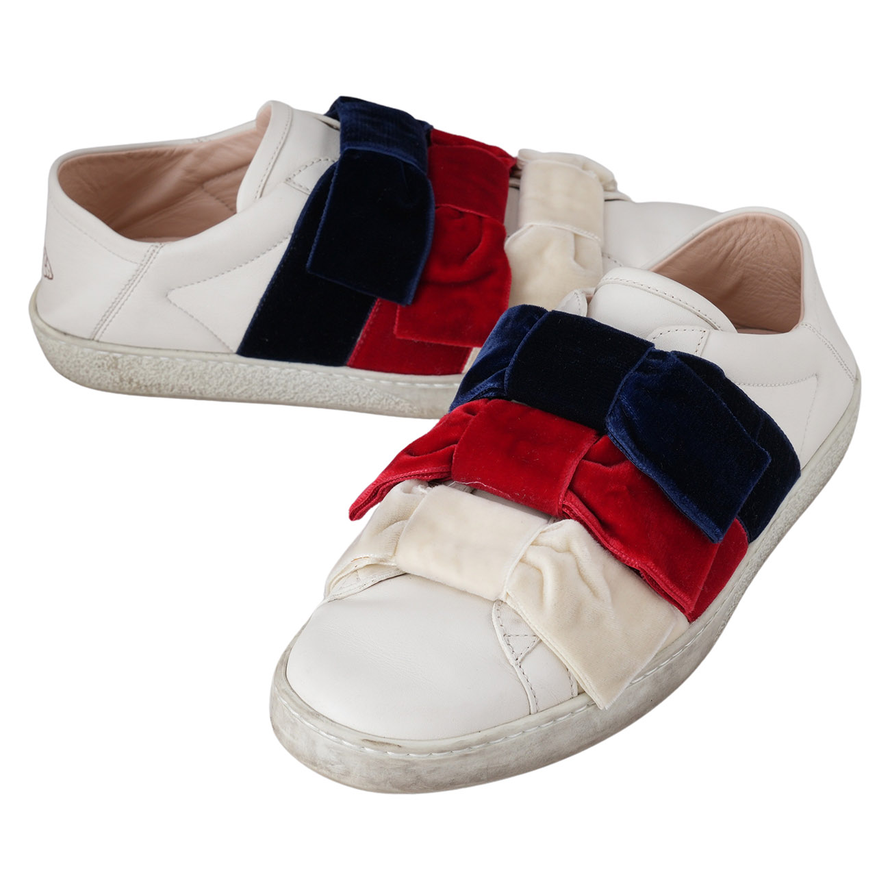 GUCCI(USED)구찌 리본 스니커즈 #37.5