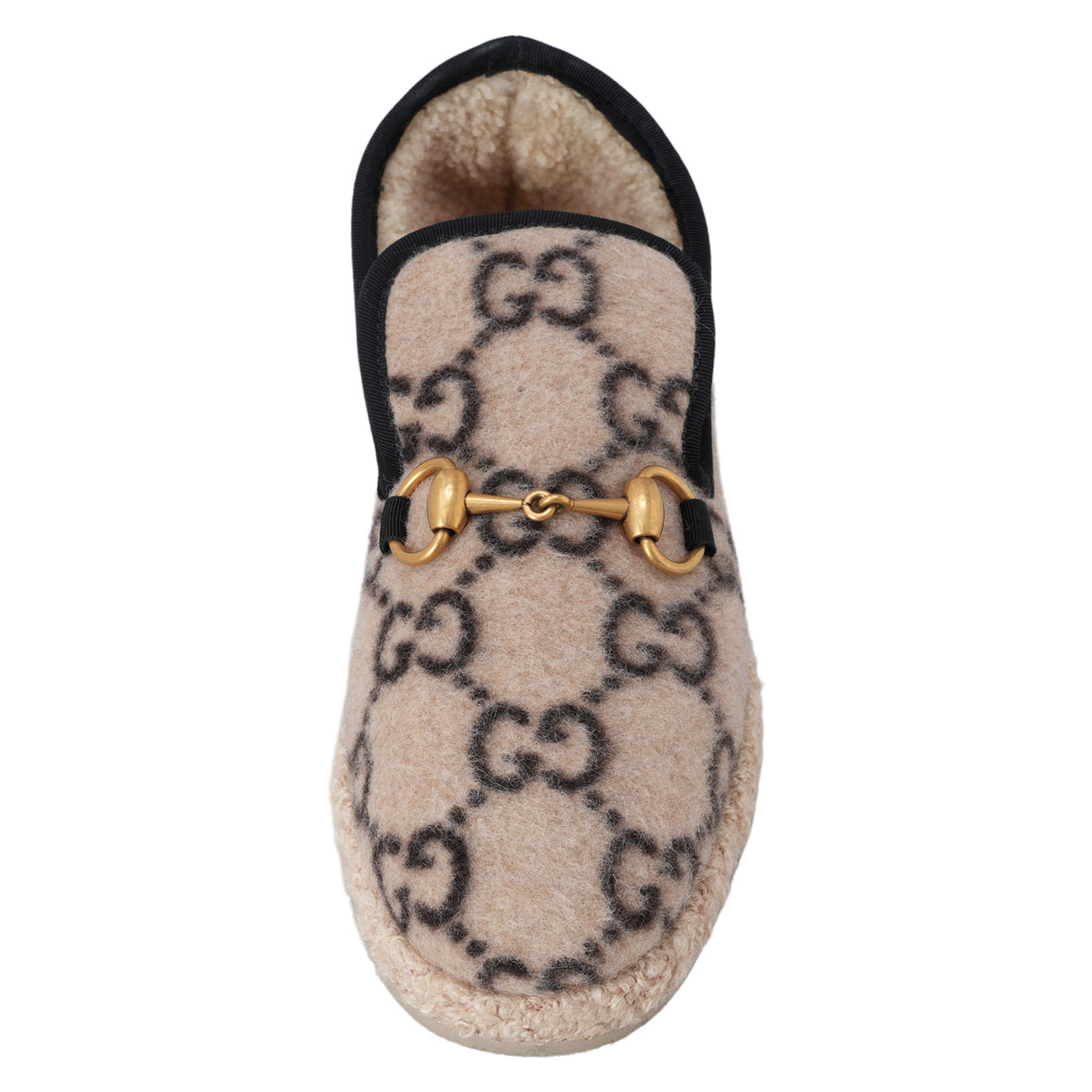 GUCCI(USED)구찌 575850 홀스빗 울 로퍼 #35