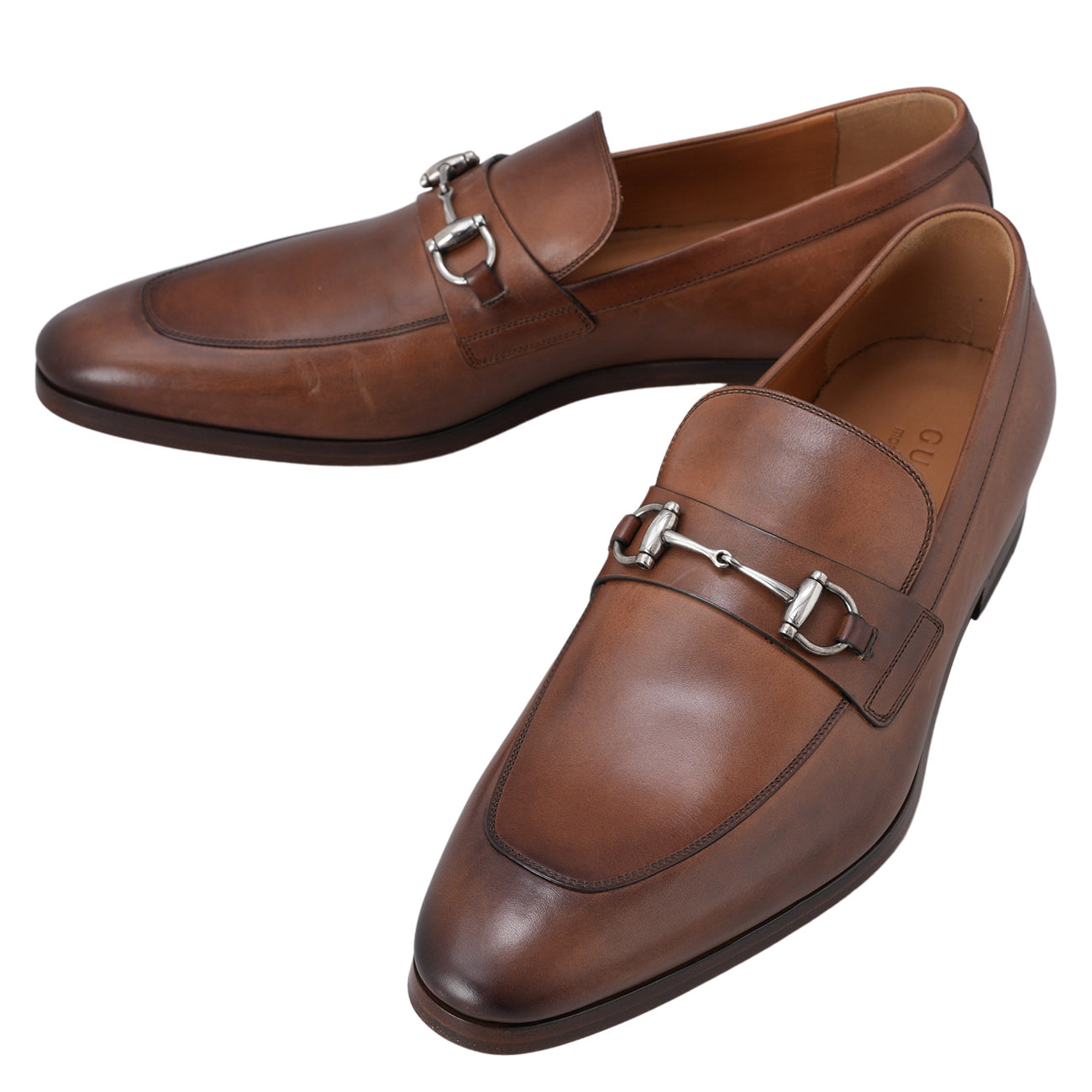 GUCCI(USED)구찌 353016 홀스빗 로퍼 #8