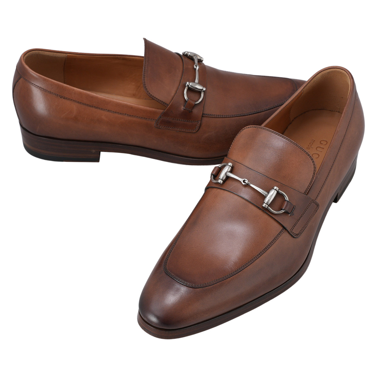 GUCCI(USED)구찌 353016 홀스빗 로퍼 #8