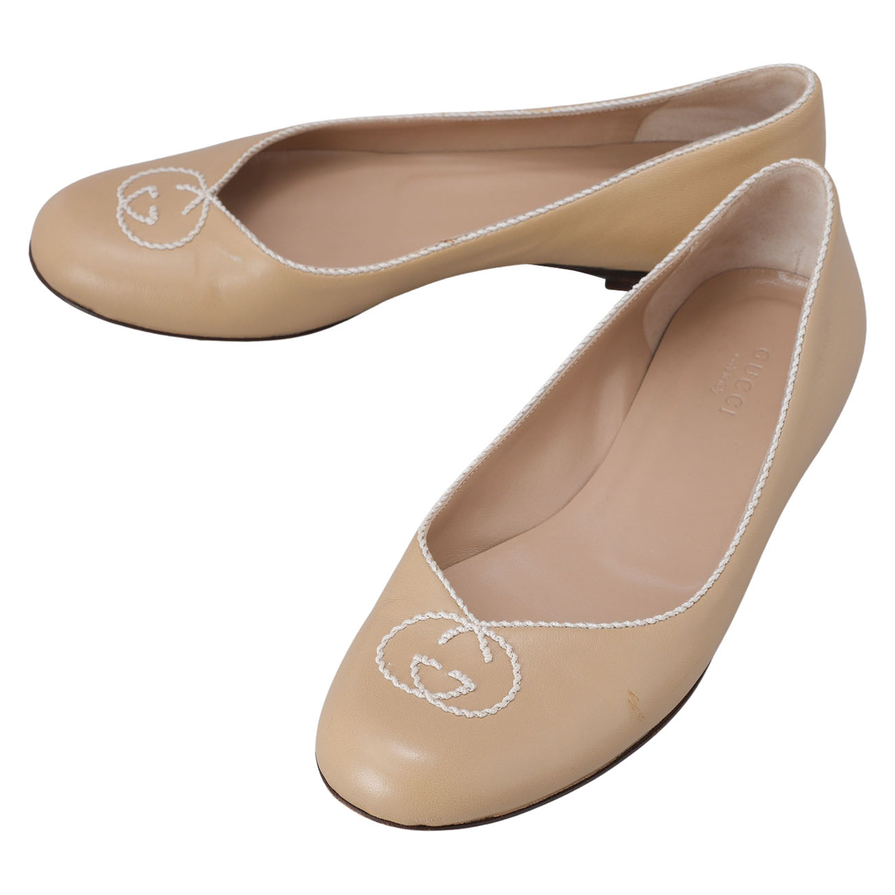 GUCCI(USED)구찌 171087 플랫 슈즈#36