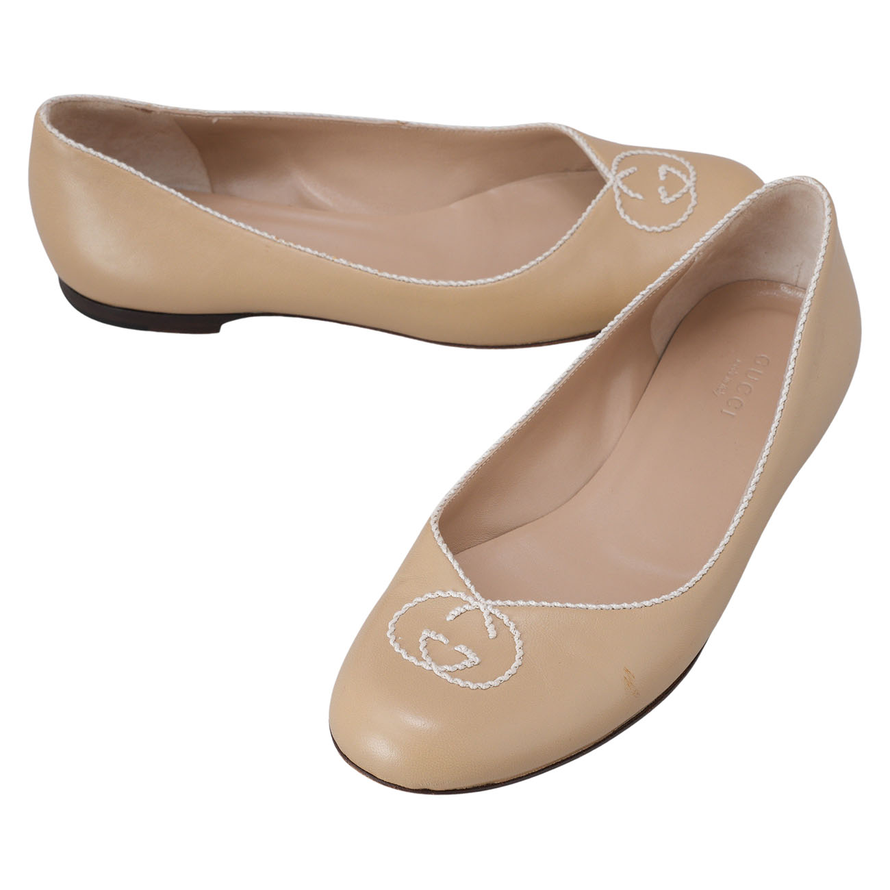 GUCCI(USED)구찌 171087 플랫 슈즈#36